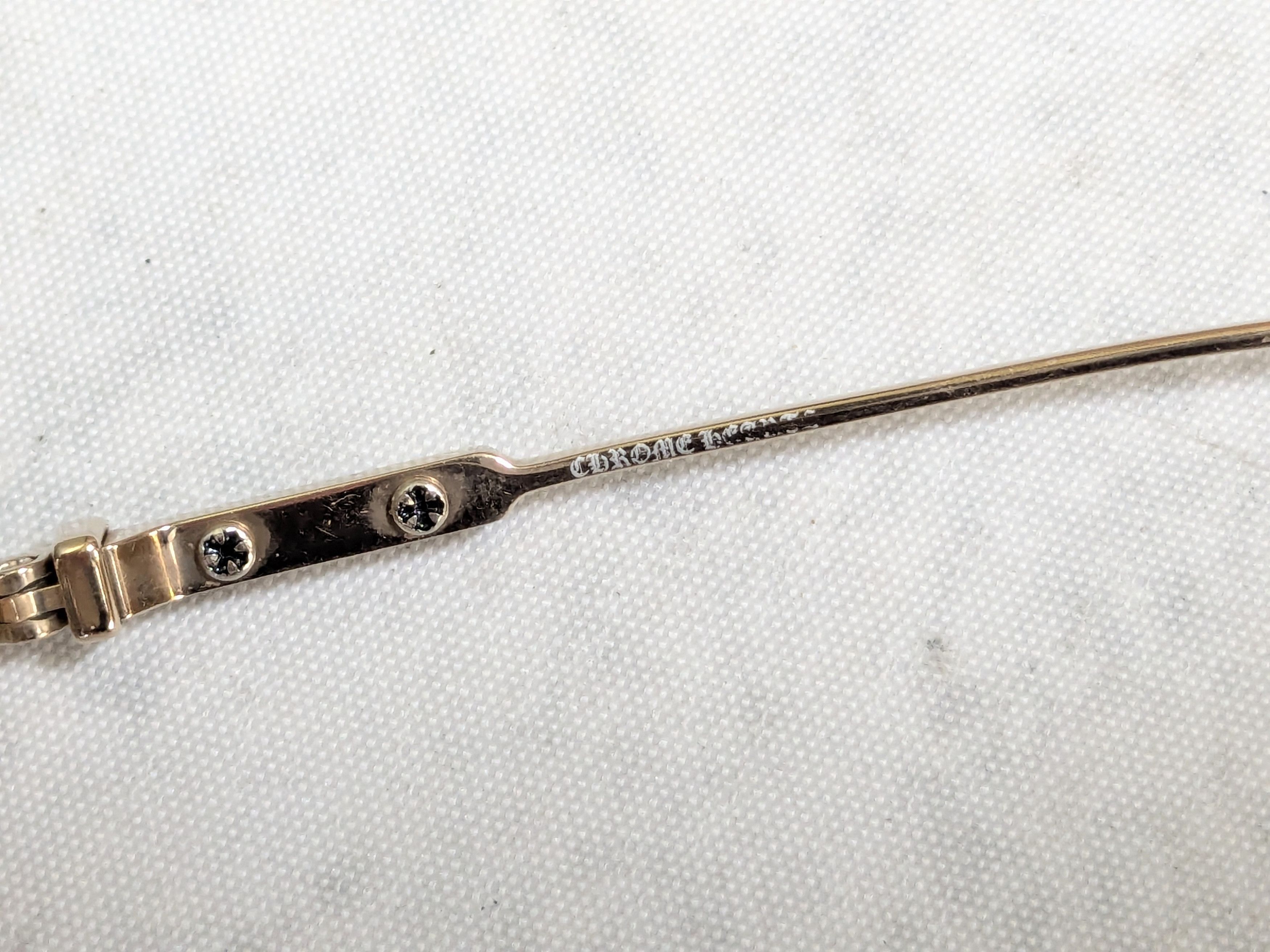 Chrome Hearts Chrome Hearts Jack On Glasses Round Pink Gold Cross Size ONE SIZE - 12 Thumbnail