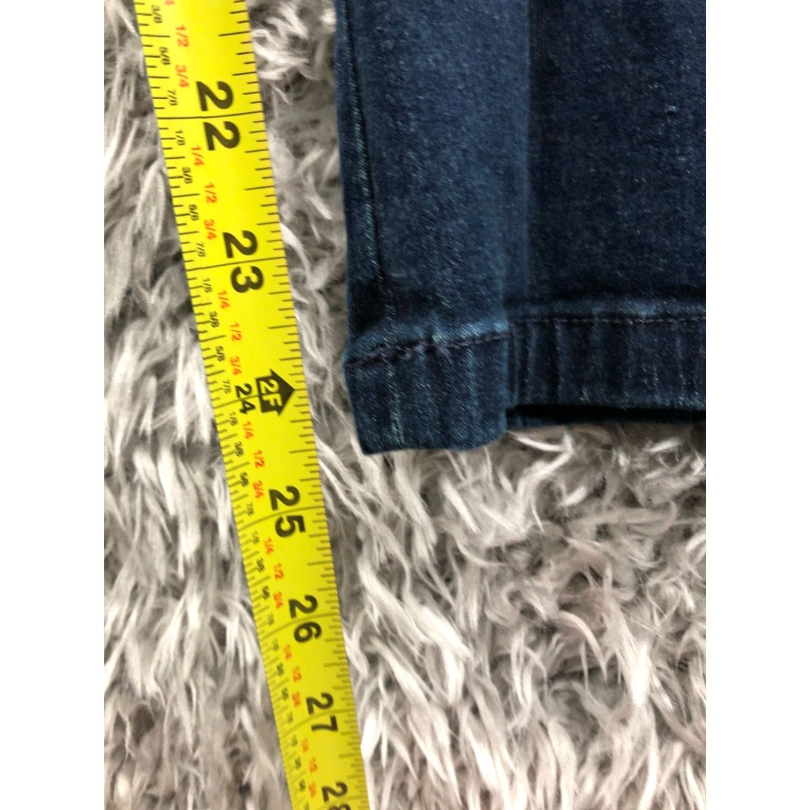 J.Crew J.Crew City Fit Skinny Jeans Size 14 Womens Mid Rise Dark Wash Blue Denim Size 36" / US 14 / IT 50 - 3 Thumbnail