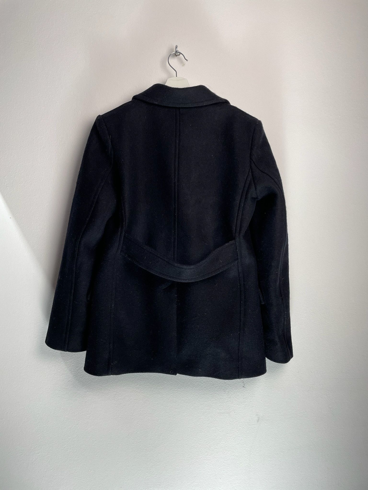 Isabel Marant Etoile black wool peacoat Size S / US 4 / IT 40 - 2 Thumbnail