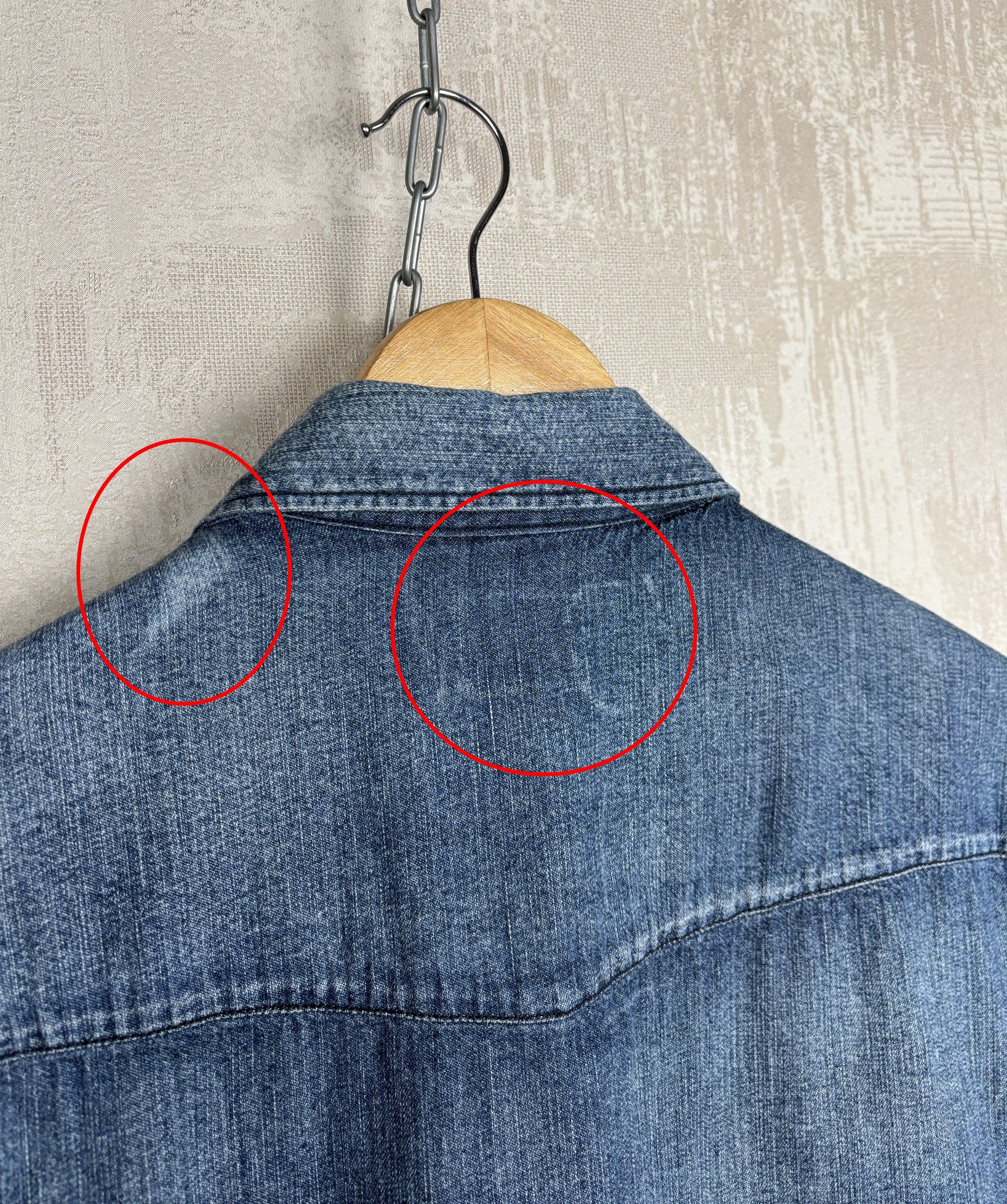 Acne Studios Acne Texas AW11 Pearl Snap Button Denim Long Sleeve Shirt Size US M / EU 48-50 / 2 - 17 Thumbnail