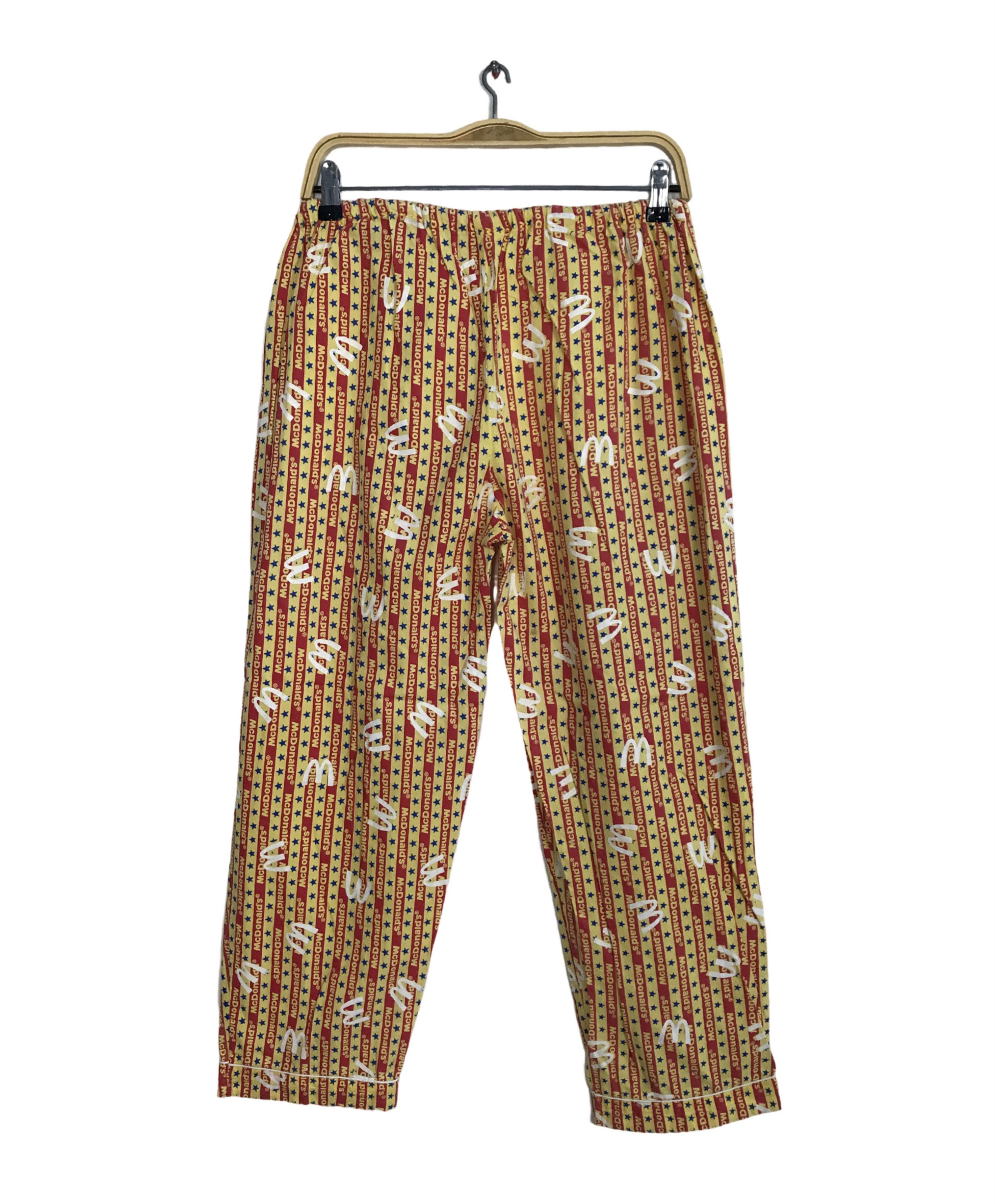 Japanese Brand Vintage 90s Sega McDonald Striped Ovp Sleeping Pant Size US 26 / EU 42 - 2 Thumbnail
