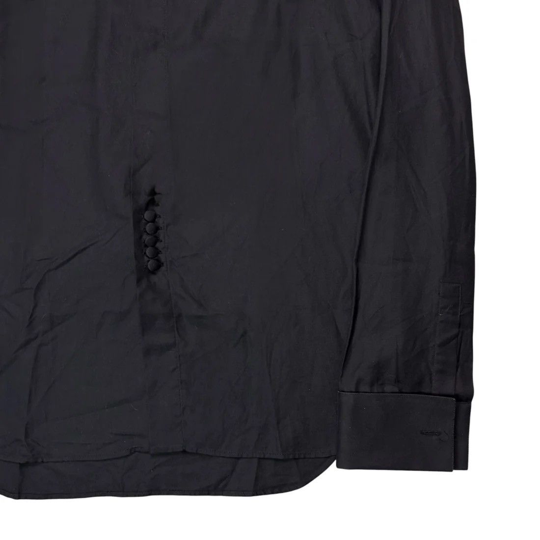 Dior Dior Homme Sailor Button Dress Shirt - SS08 Size US M / EU 48-50 / 2 - 5 Thumbnail
