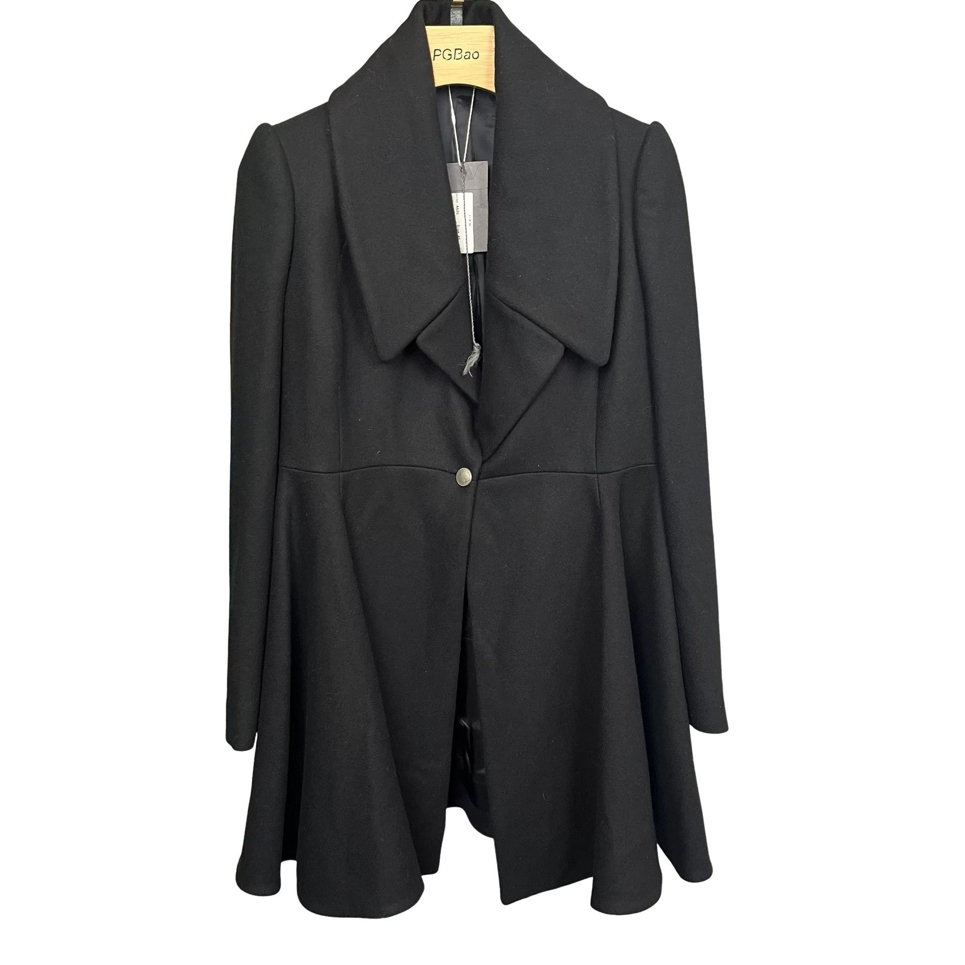 Alexander McQueen Alexander McQueen Flared Skirt Wool Coat Size 40 Size S / US 4 / IT 40 - 1 Thumbnail