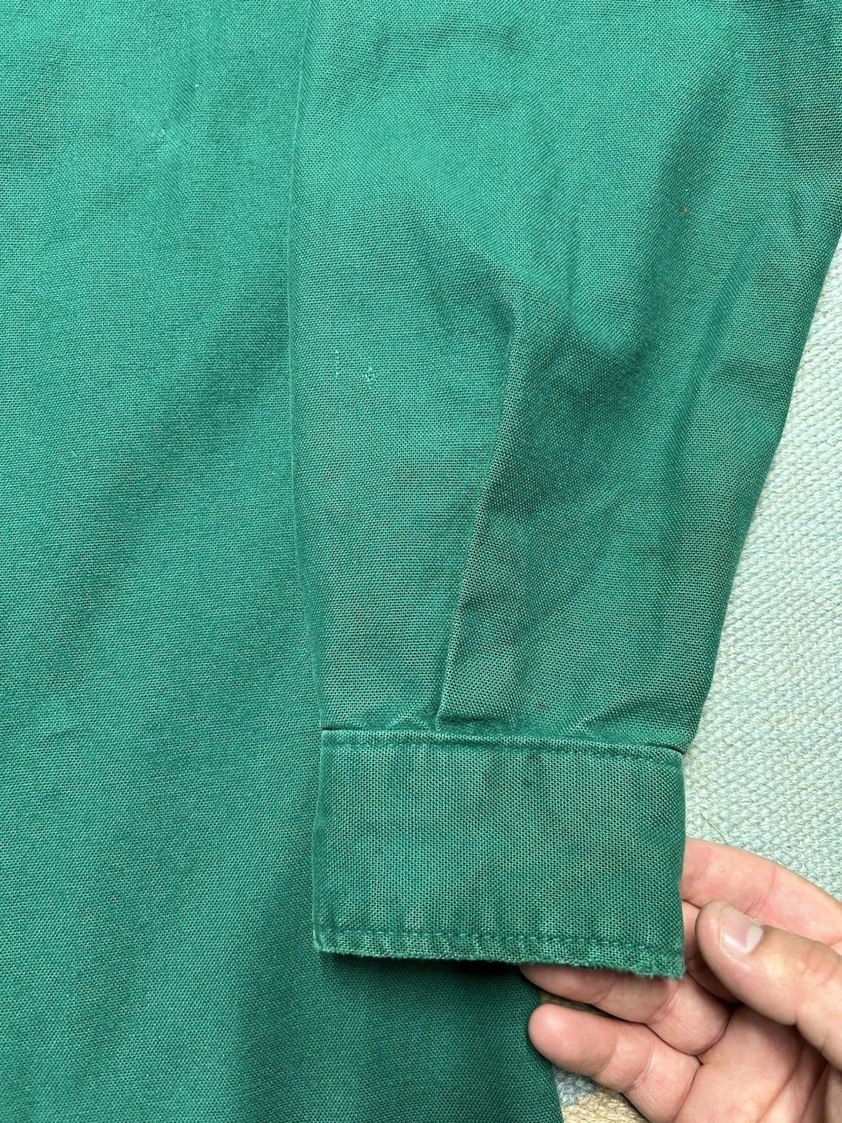 Vintage Vtg 80s work shirt five brother heavy canvas aqua XL tall Size US XL / EU 56 / 4 - 10 Thumbnail