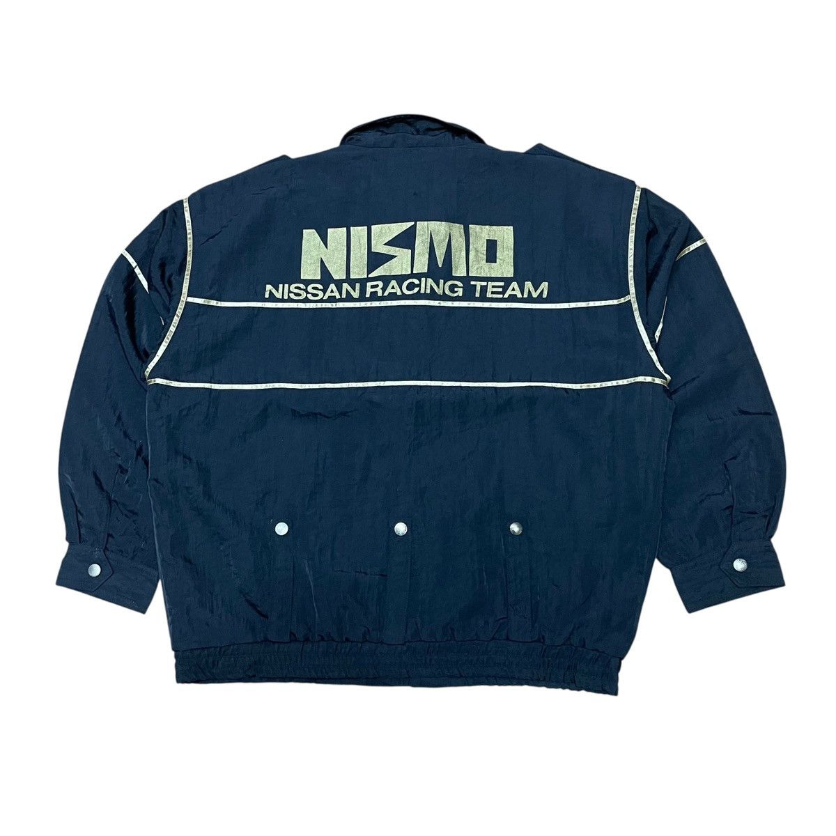 Sports Specialties Vintage Nizmo Nissan Racing Team Big Logo Bomber Jacket Size US L / EU 52-54 / 3 - 2 Thumbnail