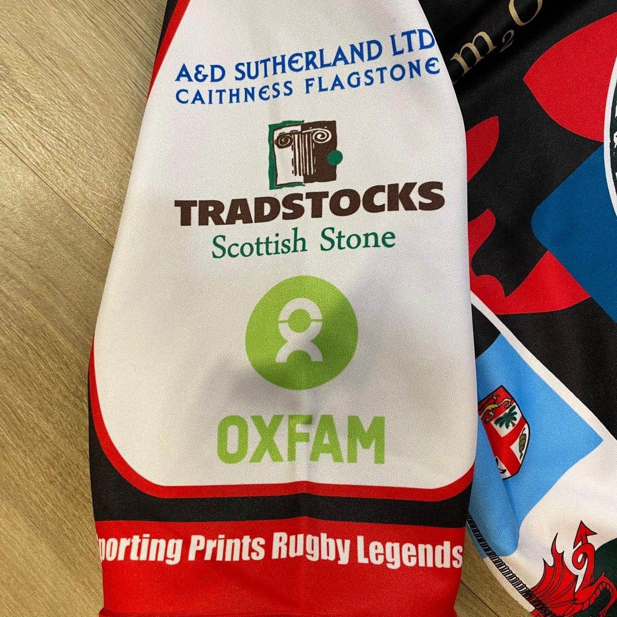 Other Charity Sporting Prints rugby jersey Rugby y2k player issue Size US XL / EU 56 / 4 - 10 Thumbnail