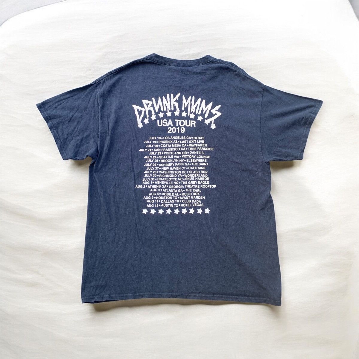 Band Tees Thrashed Faded Drunk Mums Punk Band ERD GRUNGE TSHIRT Size US XL / EU 56 / 4 - 4 Thumbnail