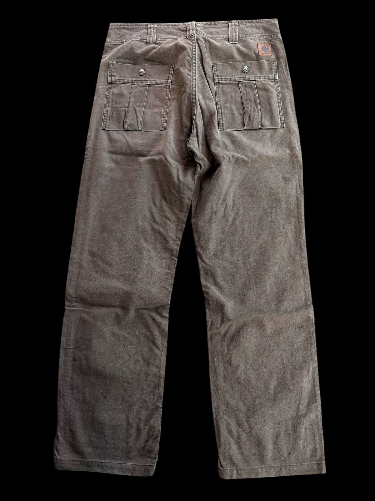 Vintage Disress Vintage Carhatt Bankers Pant 💥 Size US 32 / EU 48 - 2 Thumbnail