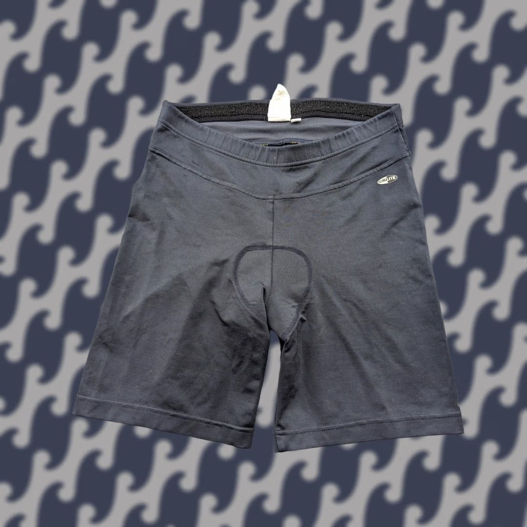 Adidas VINTAGE adidas Equipment Compression Womens Shorts D40 UK 14 Black Size 42" / US 20 - 1 Thumbnail