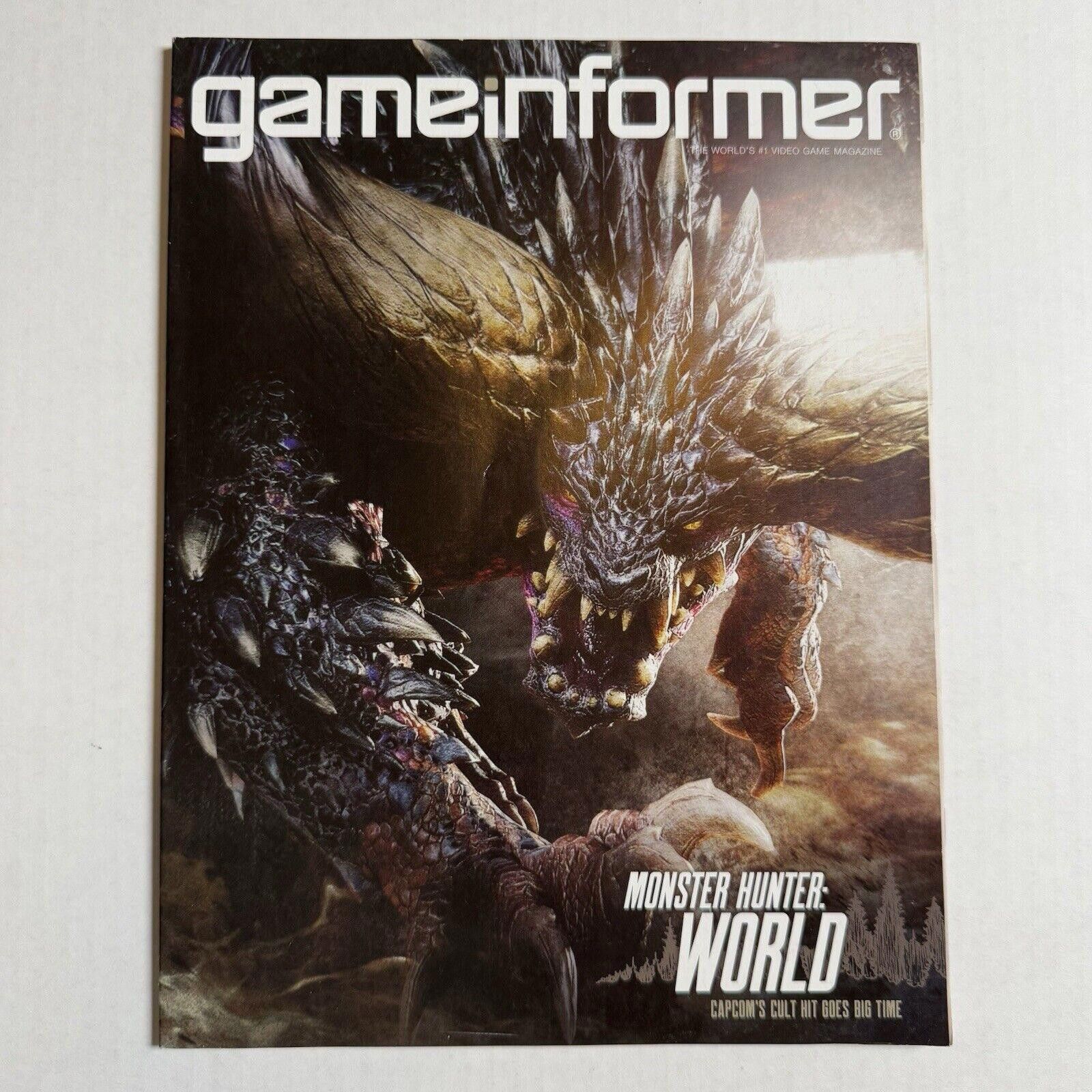 Designer Game Informer Issue #296 DEC 2017 MONSTER HUNTER WORLD NM+ Size ONE SIZE - 2 Thumbnail