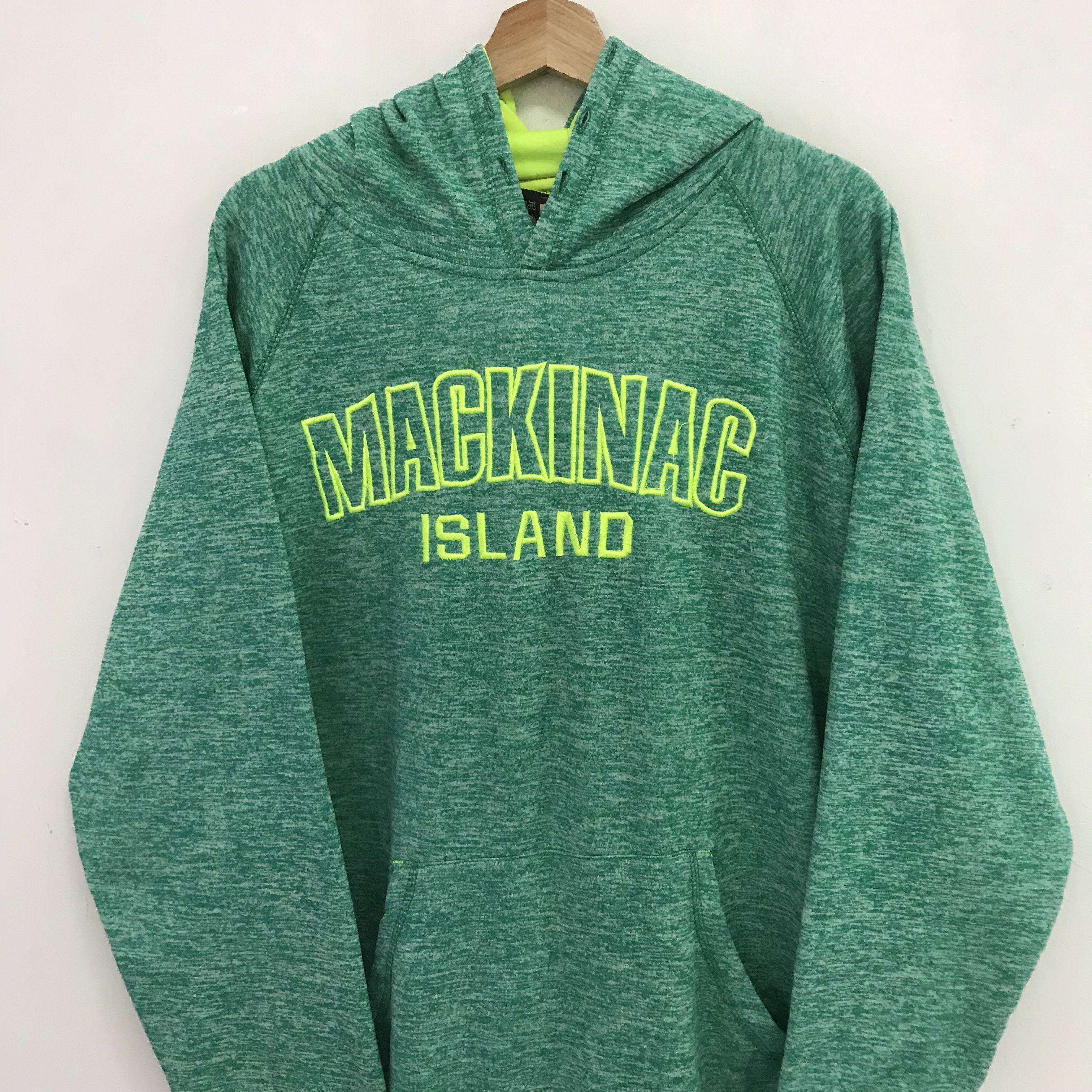 Vintage Vintage Mackinac Island Green Sweater 2Xlarge - 369 Size US XXL / EU 58 / 5 - 3 Thumbnail