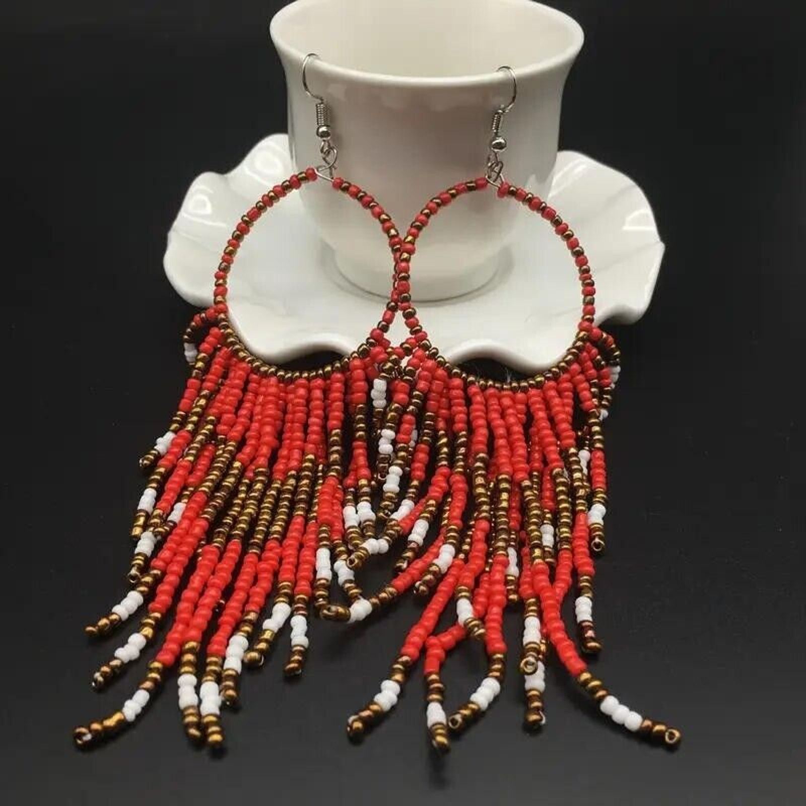 Other 3pc Jewelry Set •Multi-Strand Necklace & Earrings Size ONE SIZE - 4 Thumbnail