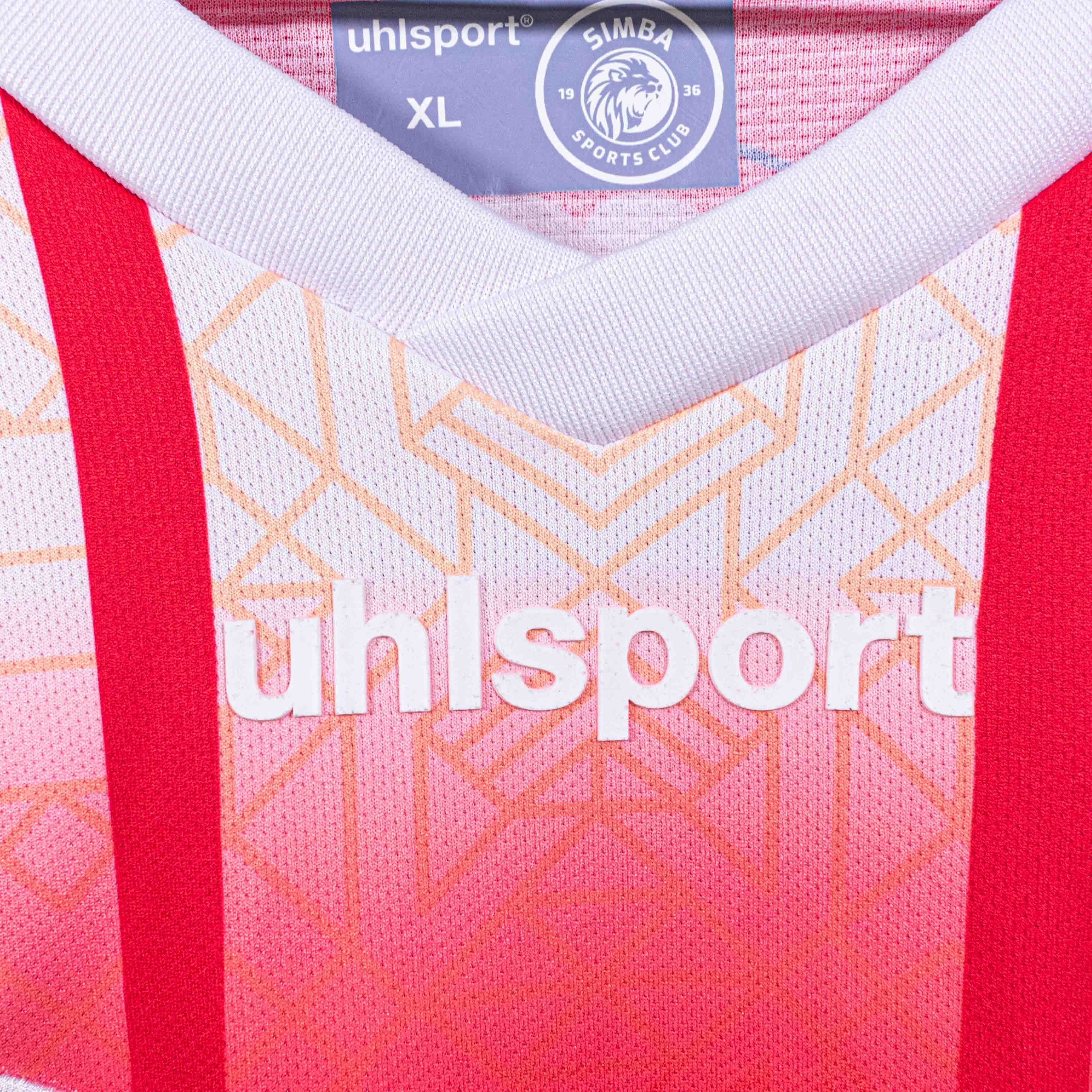Vintage Simba Sports Club Uhlsport Soccer Jersey 2020 2021 Size US L / EU 52-54 / 3 - 7 Thumbnail