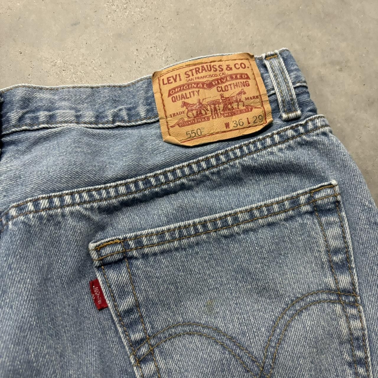 Levi's × Vintage Crazy Vintage Y2K/2000s Light Wash Levi’s Denim Jeans! Size US 34 / EU 50 - 7 Thumbnail