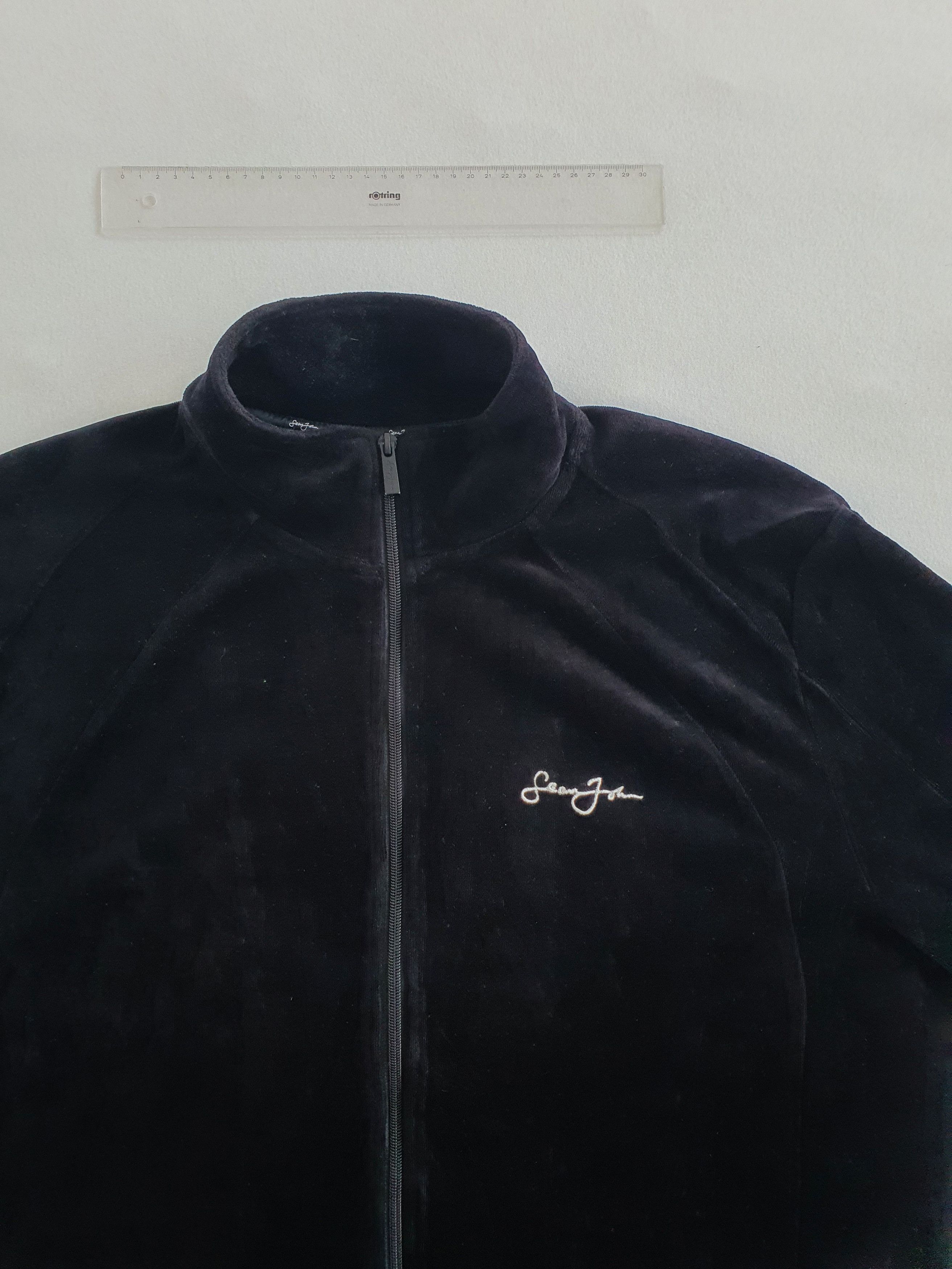 Sean John Puff Daddy Velour Jacket Tracksuit Top Zipped Sweatshirt Size US L / EU 52-54 / 3 - 3 Thumbnail