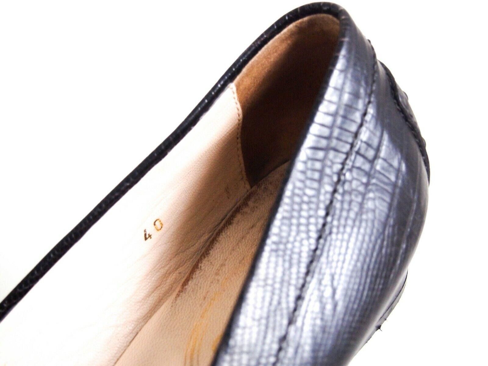 Tod's Tod's Low Heel Pumps Brown Leather Womens US 10 EU 40 Size US 10 / IT 40 - 6 Thumbnail