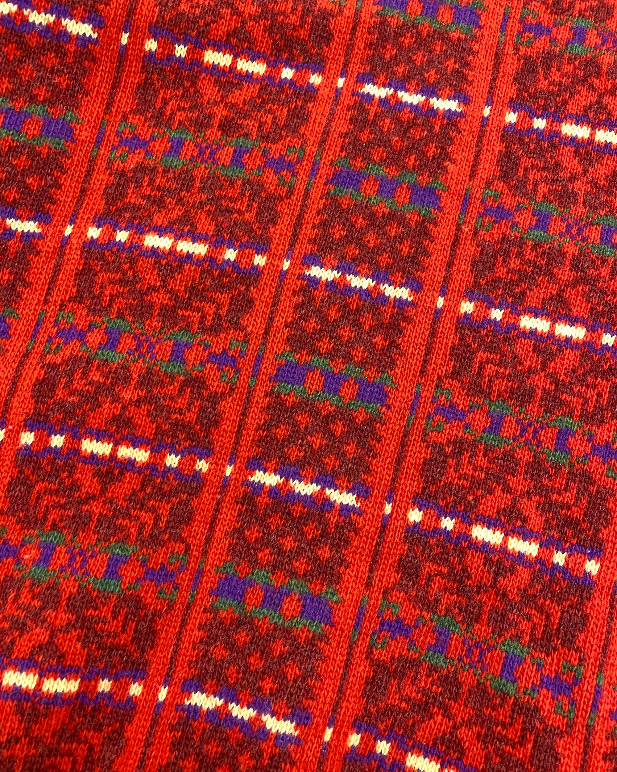Kenzo 1980s Wool Knit Sweater Size US L / EU 52-54 / 3 - 11 Thumbnail
