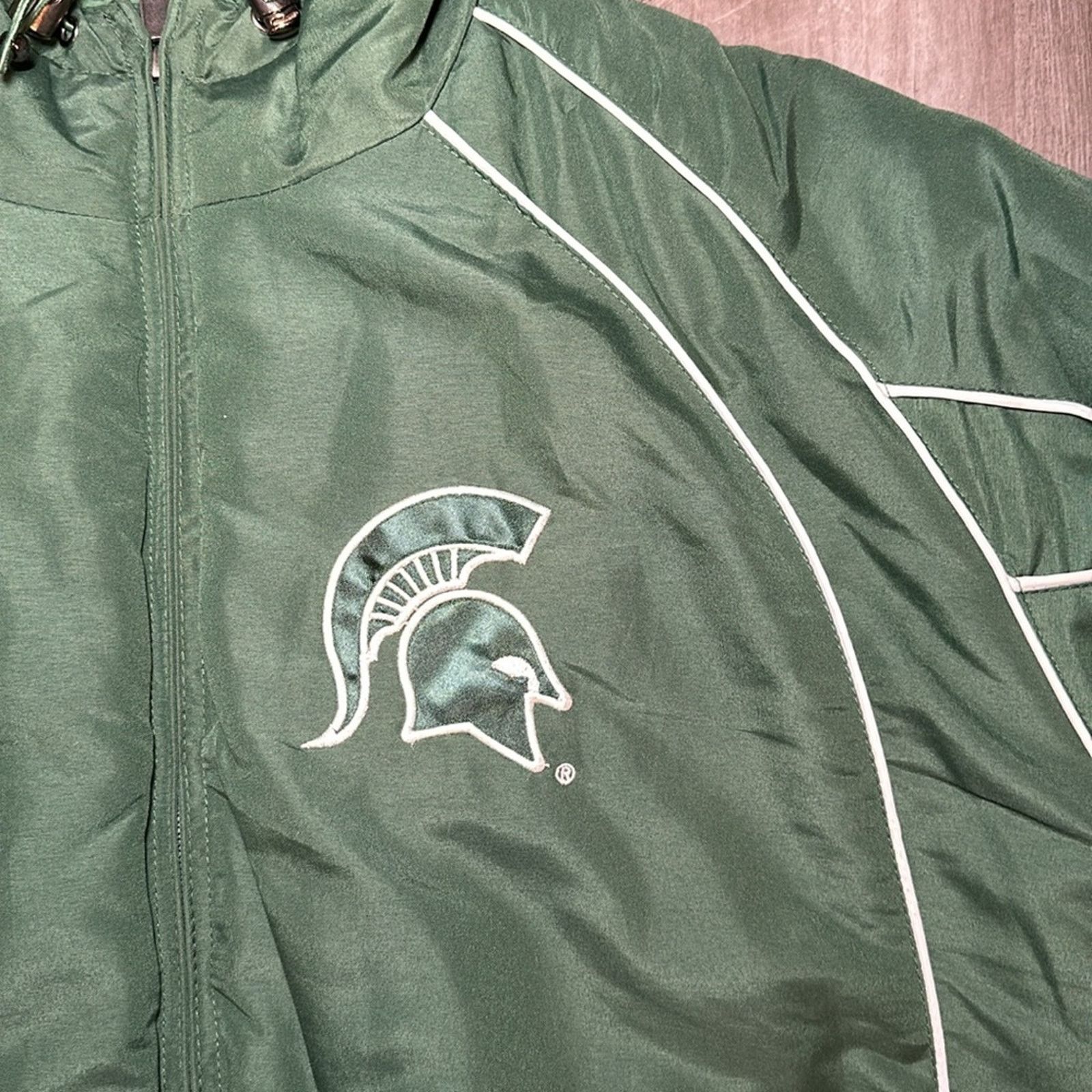 NCAA Michigan State Spartans G-III Collegiate Hooded Jacket - 2XL Size US XXL / EU 58 / 5 - 6 Thumbnail
