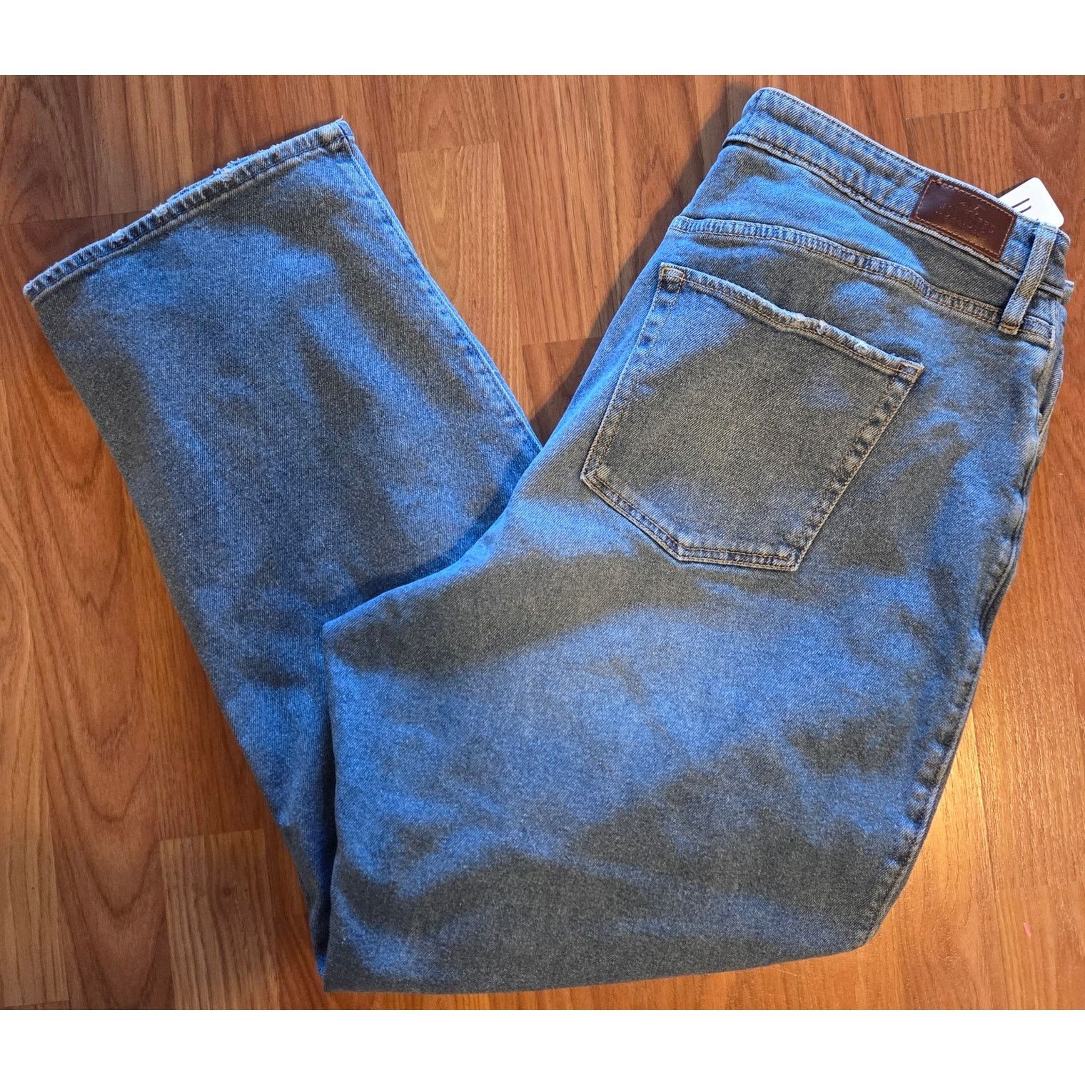 Hollister Hollister High Rise Dad Jeans - Size 34x29 - Acid Wash Size 34" / US 12 / IT 48 - 2 Thumbnail