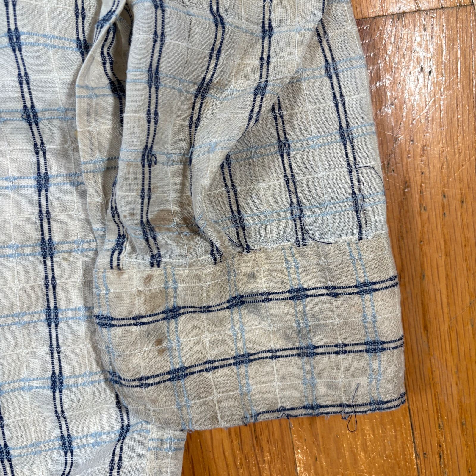 Vintage Vintage 60/70s Thrashed Plaid Farm Button Down Size US XL / EU 56 / 4 - 4 Thumbnail
