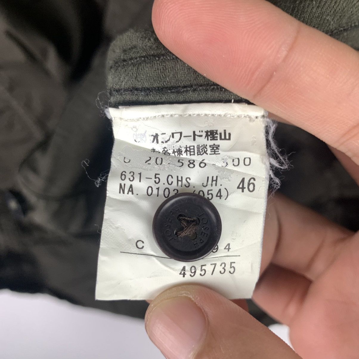 Japanese Brand × Vintage Vintage Joseph Homme Button Up Jacket Size US L / EU 52-54 / 3 - 8 Thumbnail