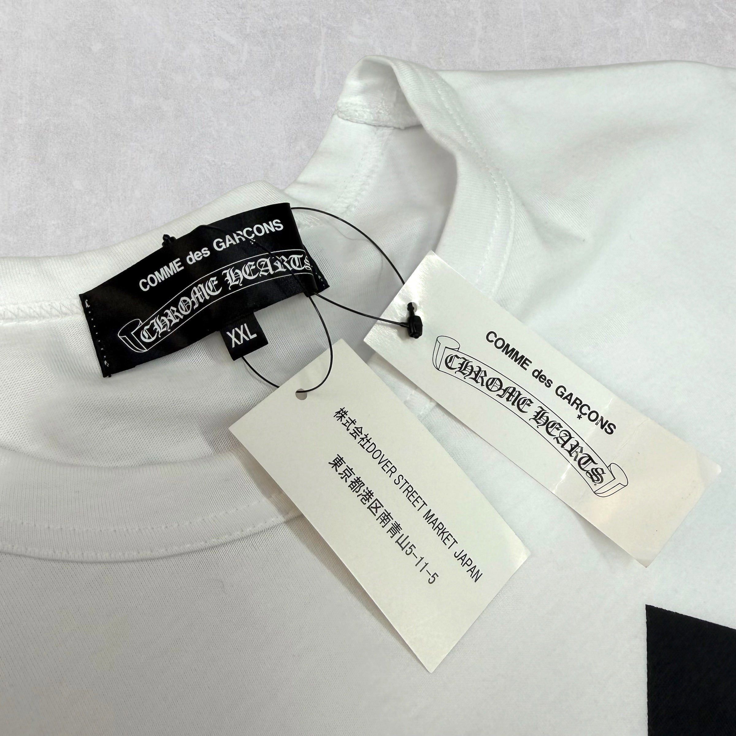 Chrome Hearts Chrome Hearts x Comme Des Garçons DSM Tee XXL Size US XXL / EU 58 / 5 - 5 Thumbnail