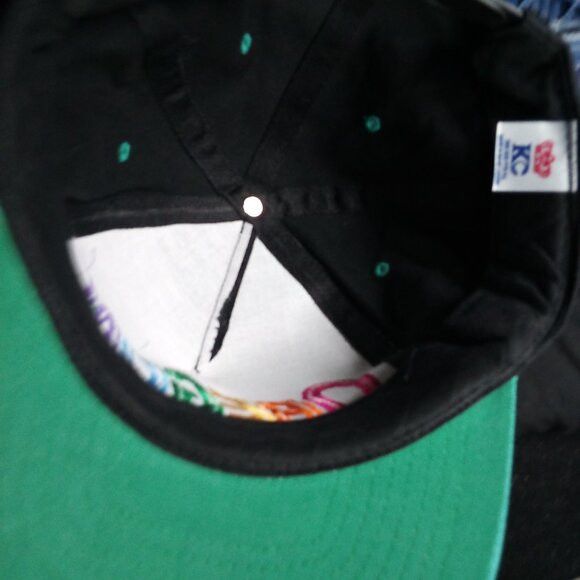 Other Deadstock Vintage Oregon Rainbow Spell Out Snap Hat Cap Size ONE SIZE - 6 Thumbnail