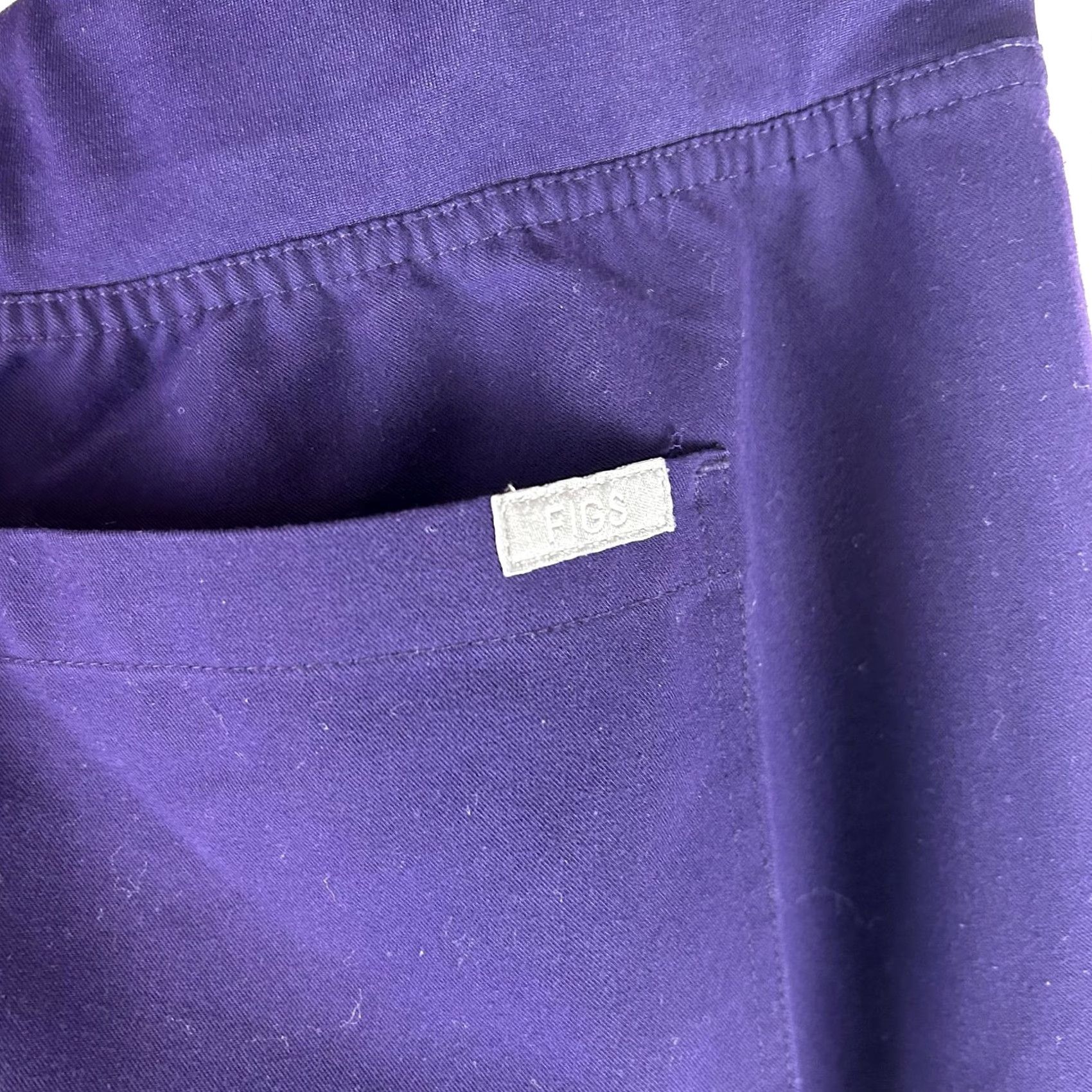 Vintage FIGS Scrub Pants Mens Small Purple Technical Collection Drawstring Pockets Size US 29 - 7 Thumbnail