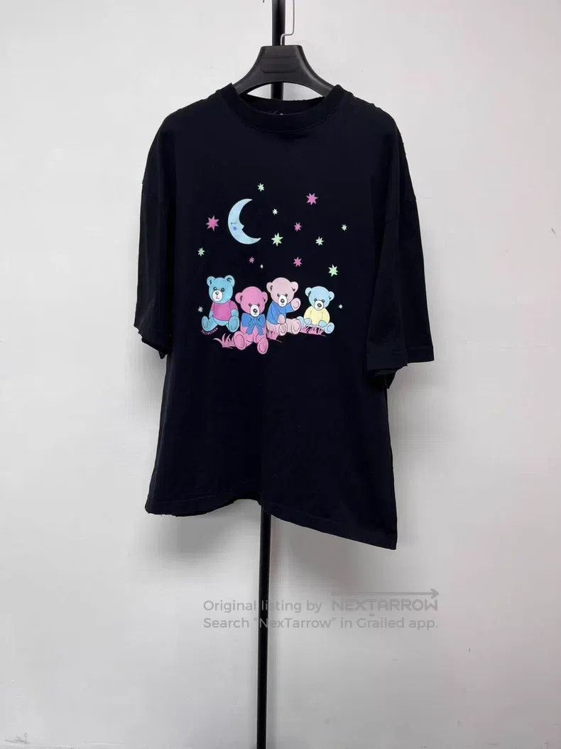 Balenciaga Balenciaga Letter Printed Short Sleeve T-Shirt Size S / US 4 / IT 40 - 1 Thumbnail