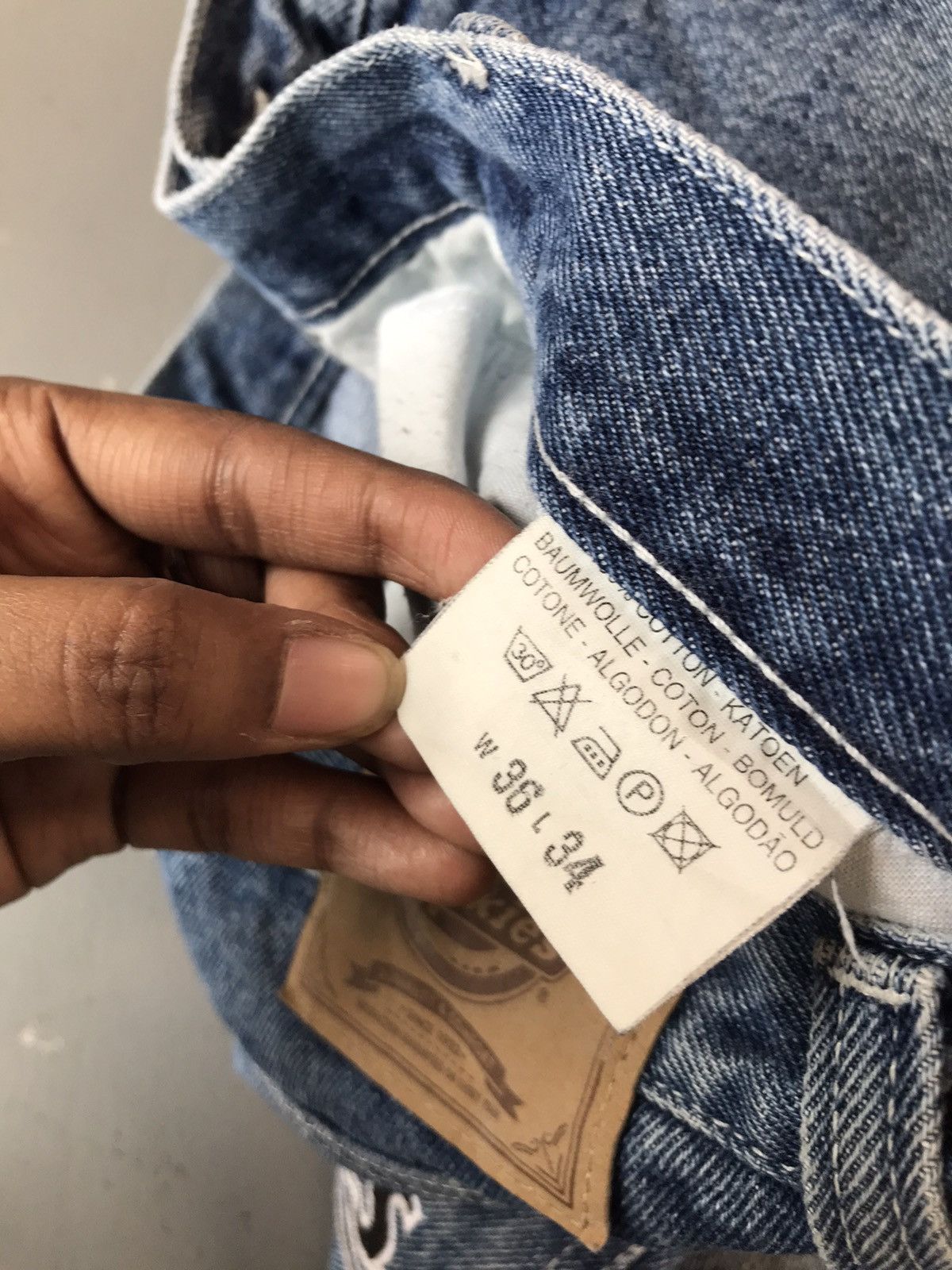 Dickies × Vintage Vintage dickies big daddy embroidered denim Size US 36 / EU 52 - 7 Thumbnail