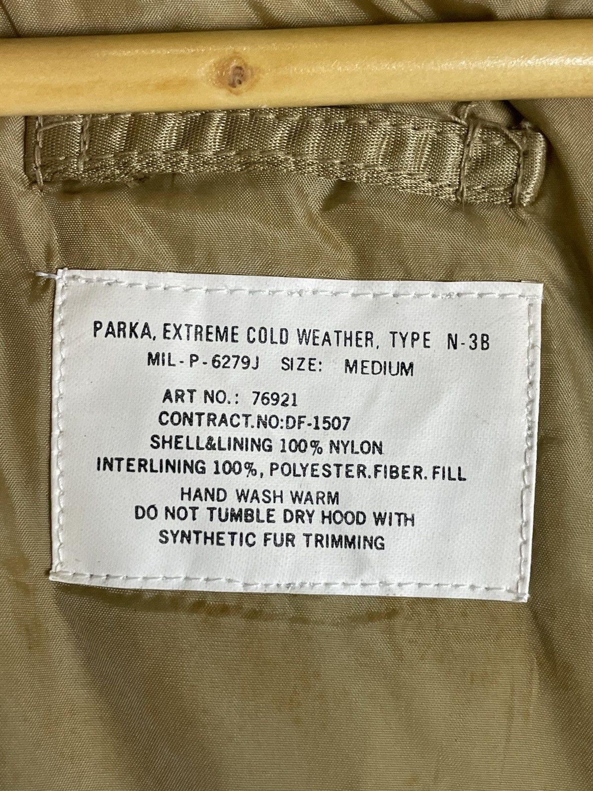 Vintage Us Air Force Military Parkas Jacket (30) Size US L / EU 52-54 / 3 - 3 Thumbnail