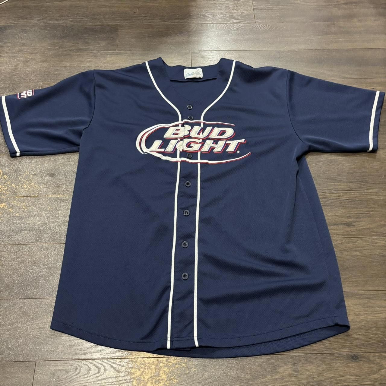 Designer vintage bud light baseball jersey 00s XL Size US XL / EU 56 / 4 - 3 Thumbnail