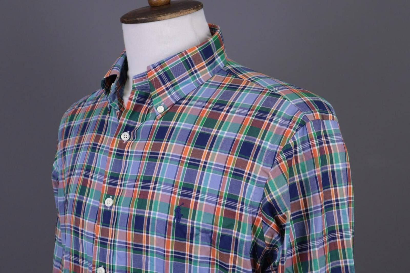 Polo Ralph Lauren Ralph Lauren Multicolor Check Button Down Shirt Size L Size US L / EU 52-54 / 3 - 10 Thumbnail