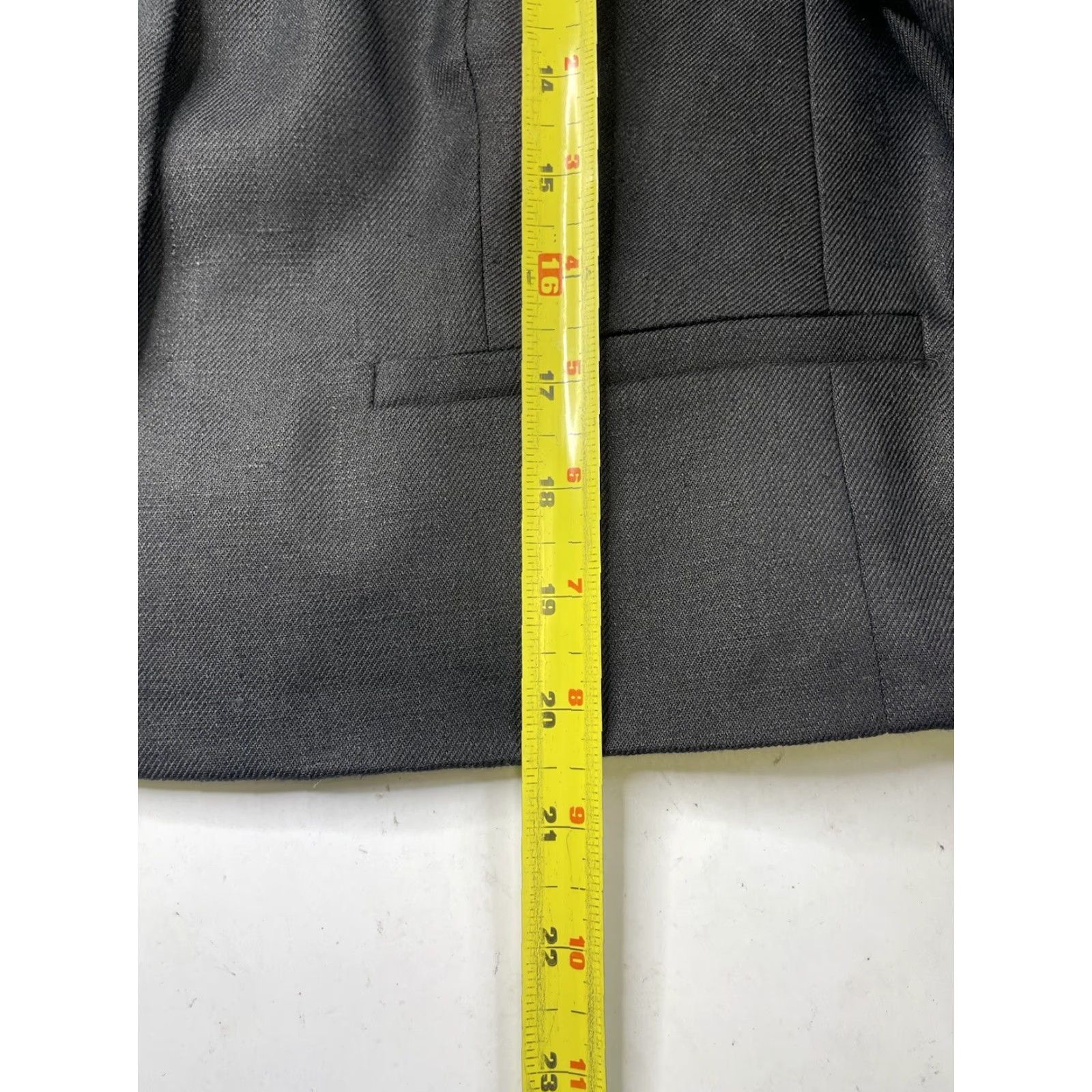 J.Crew VINTAGE J.CREW BLACK MARITIME TWEED LOUISE LADY JACKET 14 WOMEN Linen Blend Tweed Blazer Size 14 Black Womens Jacket Size XL / US 12-14 / IT 48-50 - 7 Thumbnail