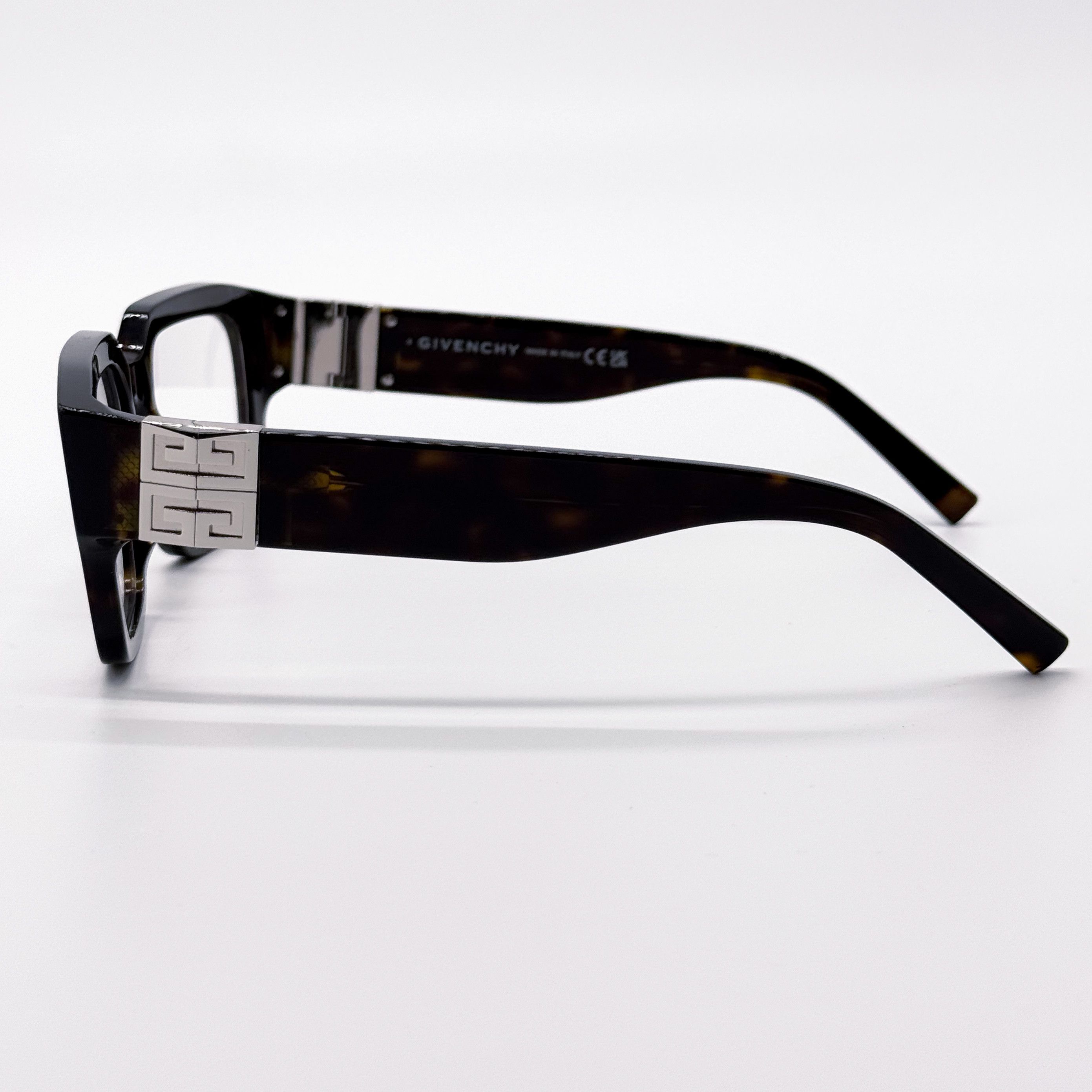 Givenchy NEW GIVENCHY GV50049I 052 DARK HAVANA UNISEX EYEGLASSES Size ONE SIZE - 6 Thumbnail