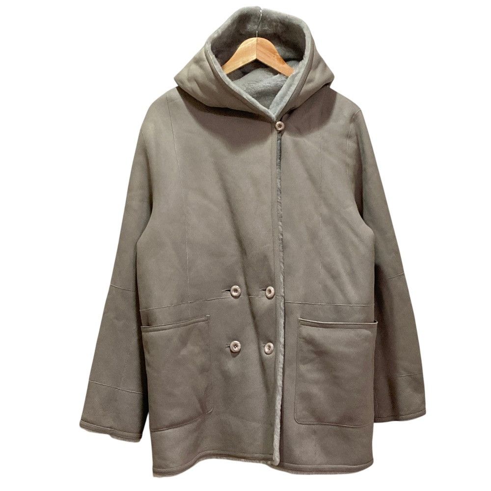 Other Other Pelley Lusso Shearling Reversible Coat Leather Outerwear DUTY FREE for USA Size ONE SIZE - 1 Thumbnail
