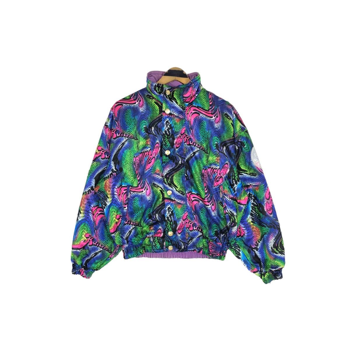 Adidas Vintage 80s Adidas Originals Reversible Nylon Light Jacket Size US L / EU 52-54 / 3 - 3 Thumbnail