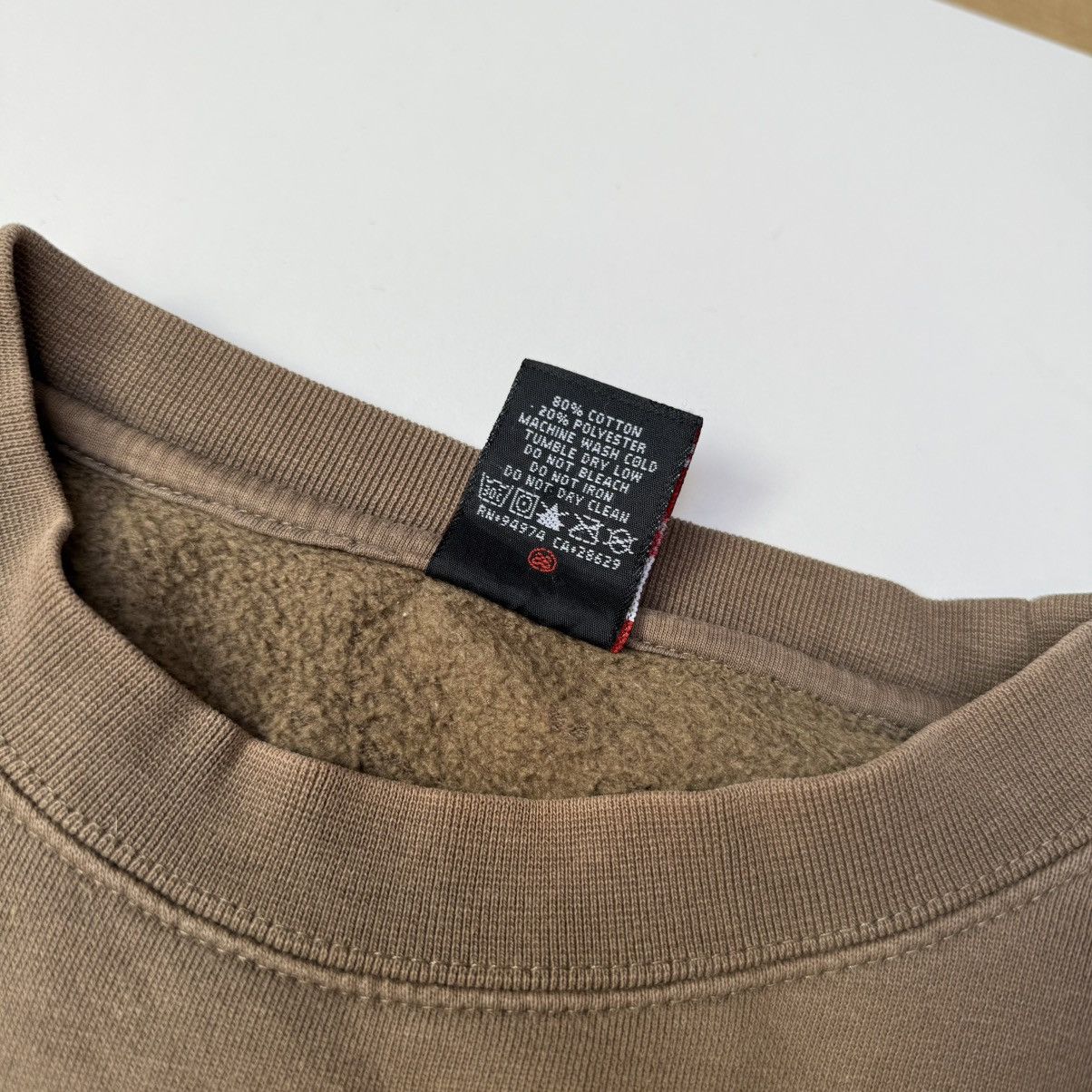 Stussy Vintage stussy NYTLA y2k brown sweatshirt crewneck Size US L / EU 52-54 / 3 - 5 Thumbnail