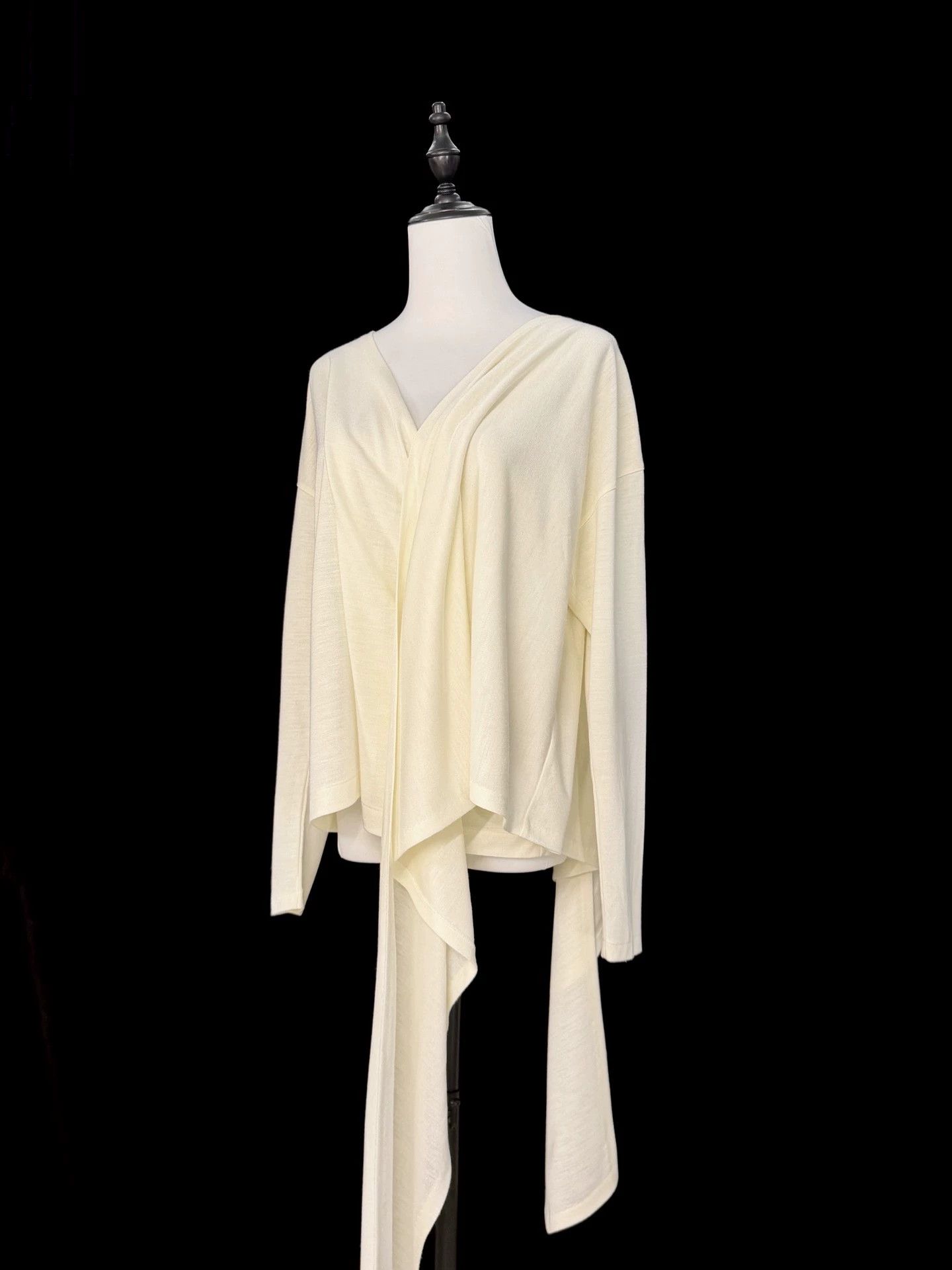 Issey Miyake ISSEY MIYAKE 80s Irregular Pleats Tie-Up Top Size M / US 6-8 / IT 42-44 - 3 Thumbnail