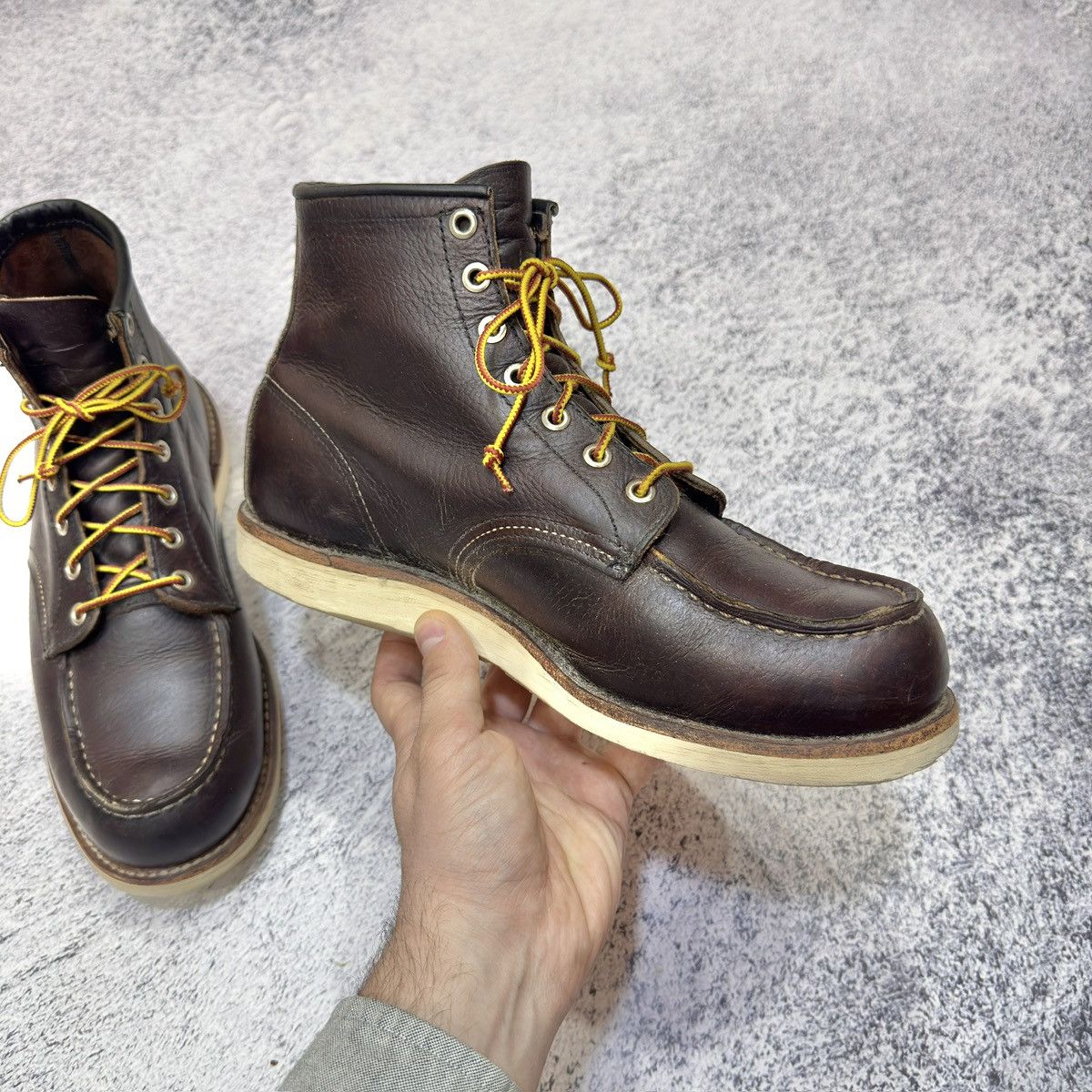 Handmade × Red Wing Red Wing 8138 Heritage Moc Toe Boots US9 UK8 EU42 27cm Size US 9 / EU 42 - 5 Thumbnail