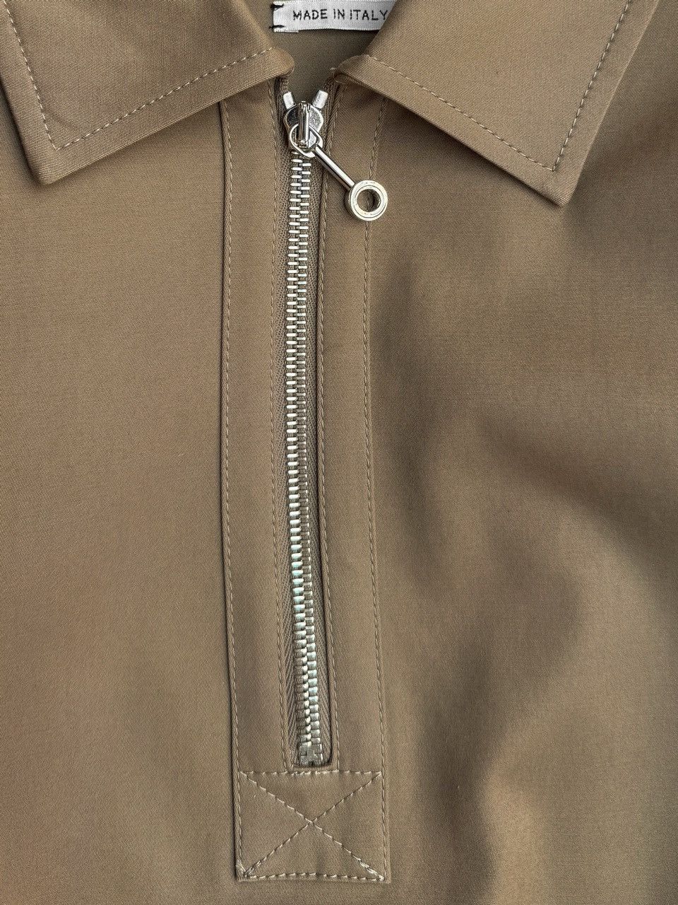 Hermes Hermès Light Brown Belted Zipped Mini Dress Size M / US 6-8 / IT 42-44 - 5 Thumbnail