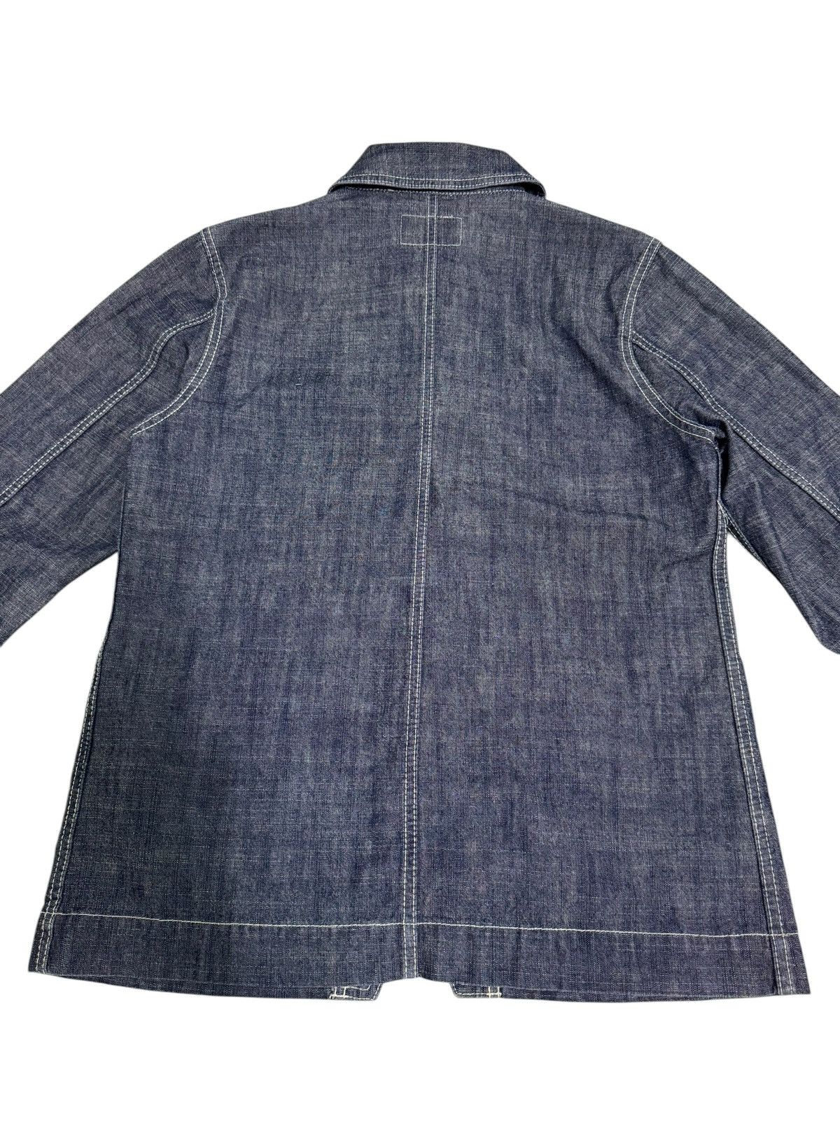 Japanese Brand Japanese Brand Usn Naval Houston Denim Jacket Size US S / EU 44-46 / 1 - 10 Thumbnail