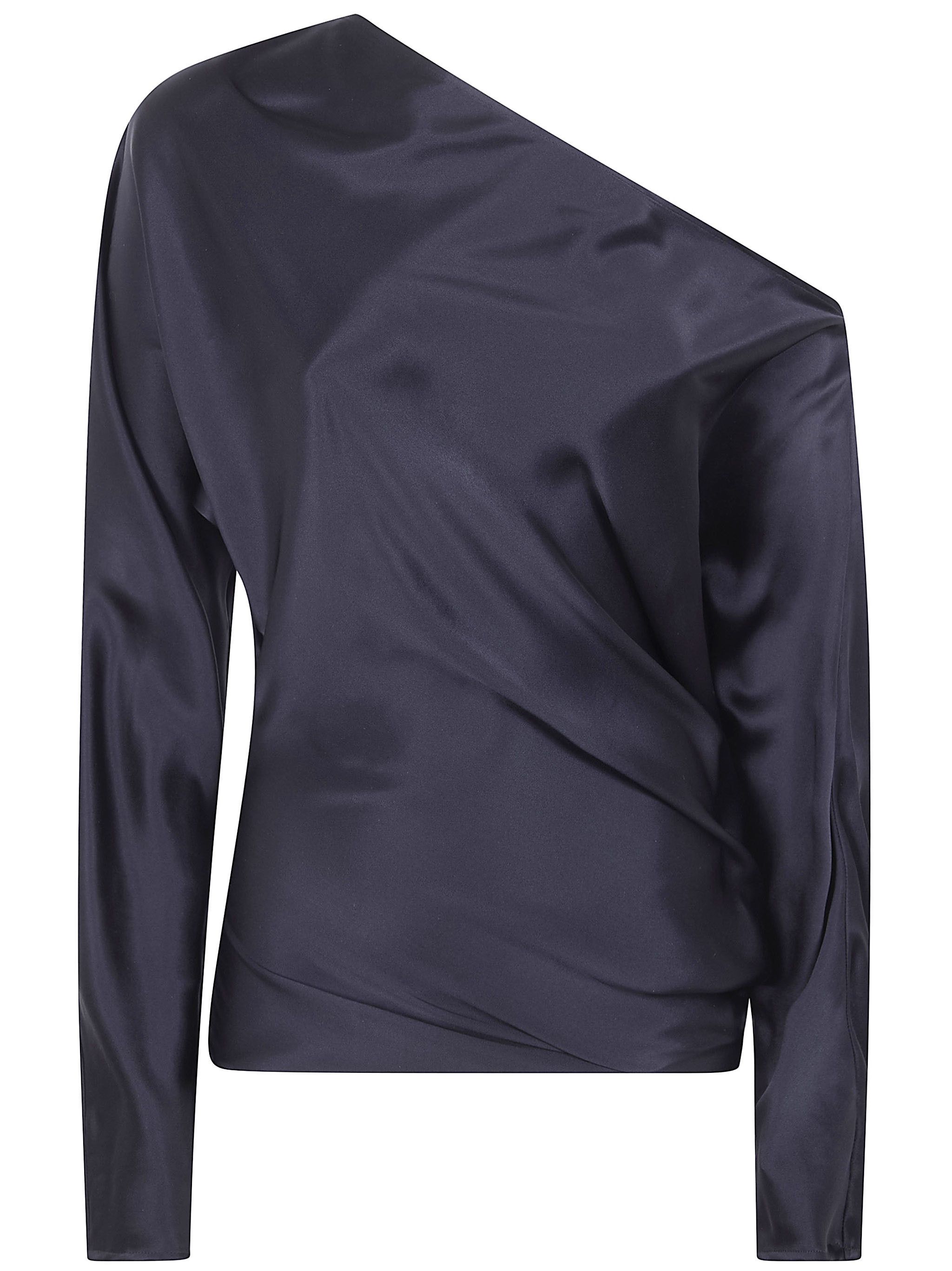 Ann Demeulemeester "ROOS BIAS" CUT DROP SHOULDER TOP Size L / US 10 / IT 46 - 1 Thumbnail