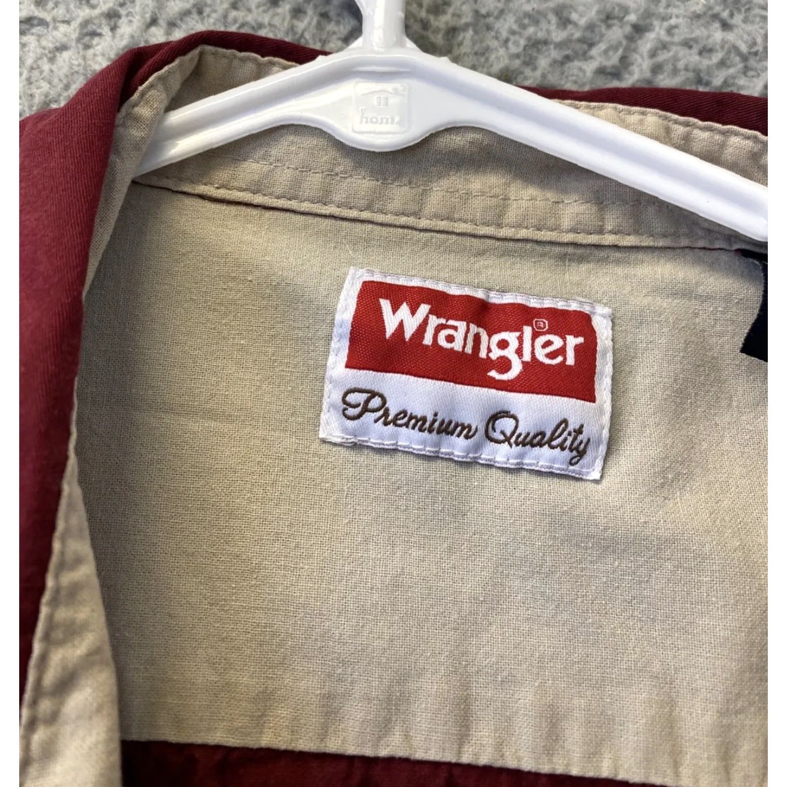 Wrangler Wrangler Shirt 3XL Red Button Up Short Sleeve Casual Rockabilly Mens Size US XXL / EU 58 / 5 - 4 Thumbnail