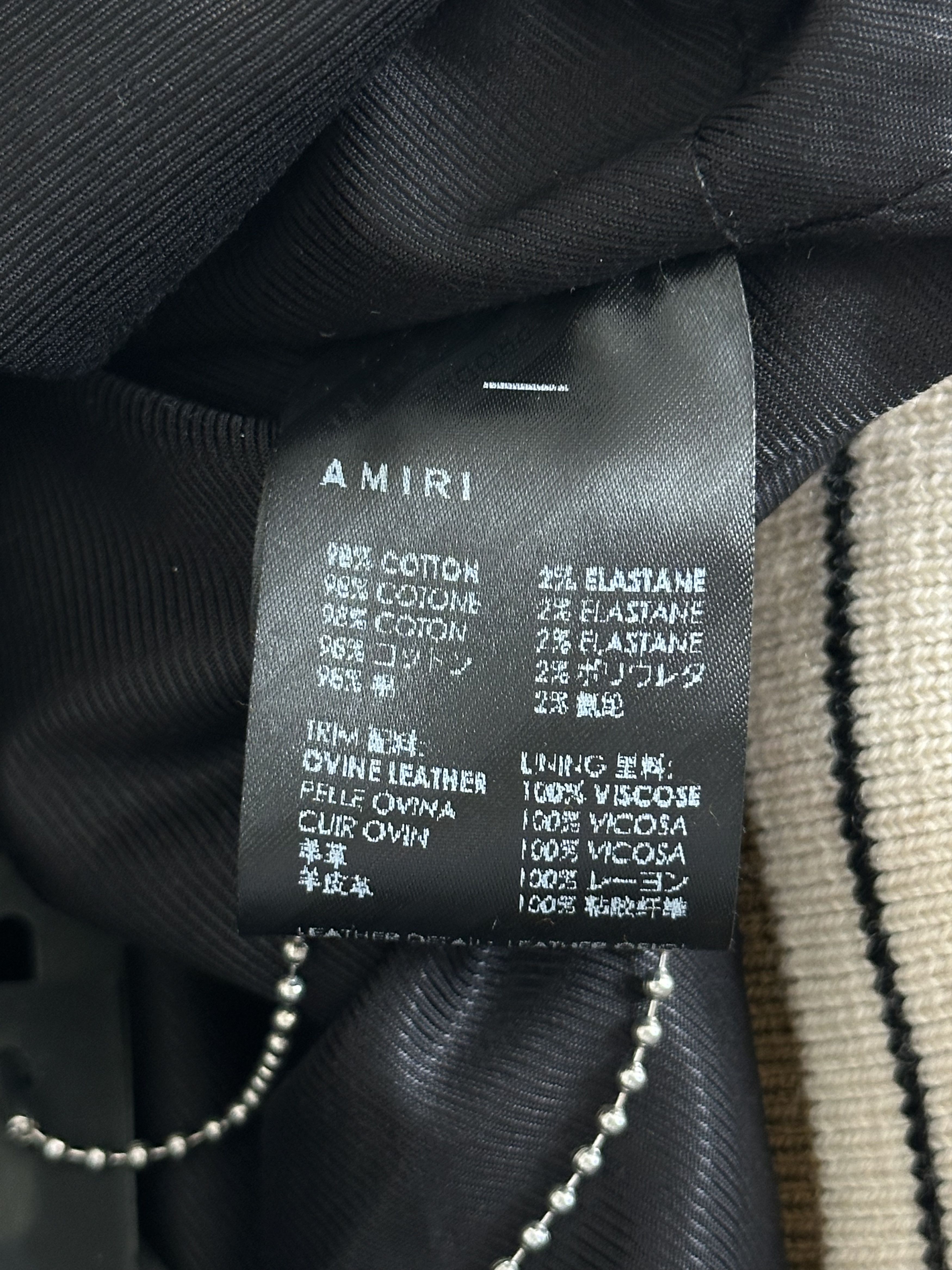 Amiri Amiri Mustard & White Corduroy Logo Teddy Jacket Size US M / EU 48-50 / 2 - 4 Thumbnail
