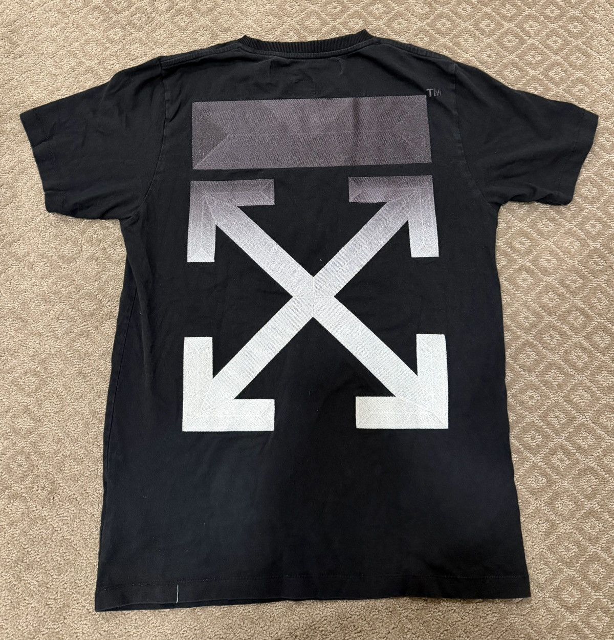 Dover Street Market × Off-White Off-White x DSM Gradient T-Shirt Black Size US M / EU 48-50 / 2 - 4 Thumbnail