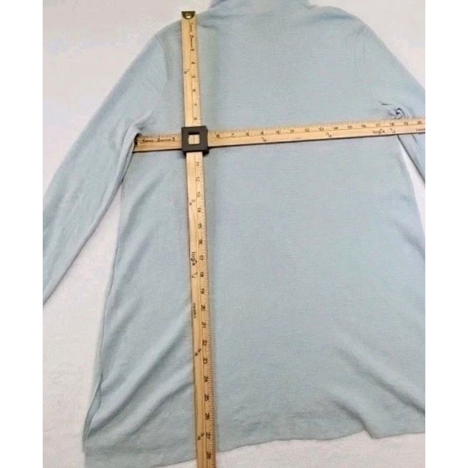 Eileen Fisher VINTAGE Eileen Fisher Sweater Mock Neck 100% Merino Wool S Sage Green Womens Size S / US 4 / IT 40 - 6 Thumbnail