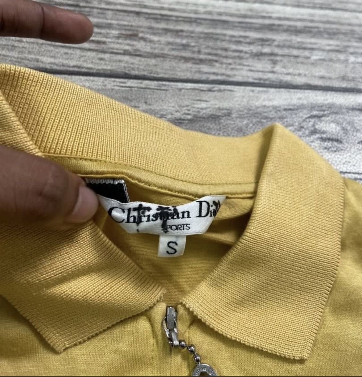 Christian Dior Monsieur × Dior Christian Dior Sports Two Tone Half Zip Rugby Size US S / EU 44-46 / 1 - 4 Thumbnail
