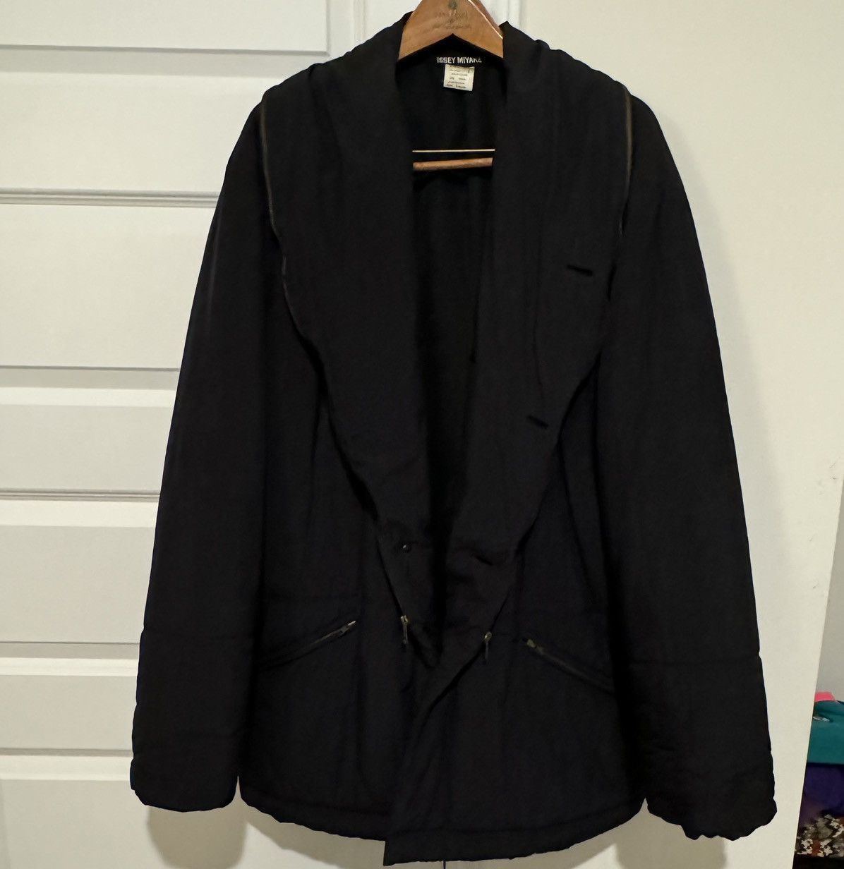 Issey Miyake 90s ISSEY MIYAKE Runway puffer zip button-up Size US L / EU 52-54 / 3 - 2 Thumbnail