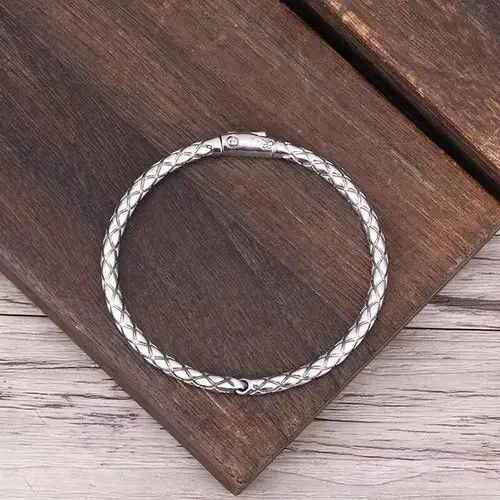 Jewelry × Sterling Silver Bracelet Sterling Silver 925 Size ONE SIZE - 1 Thumbnail